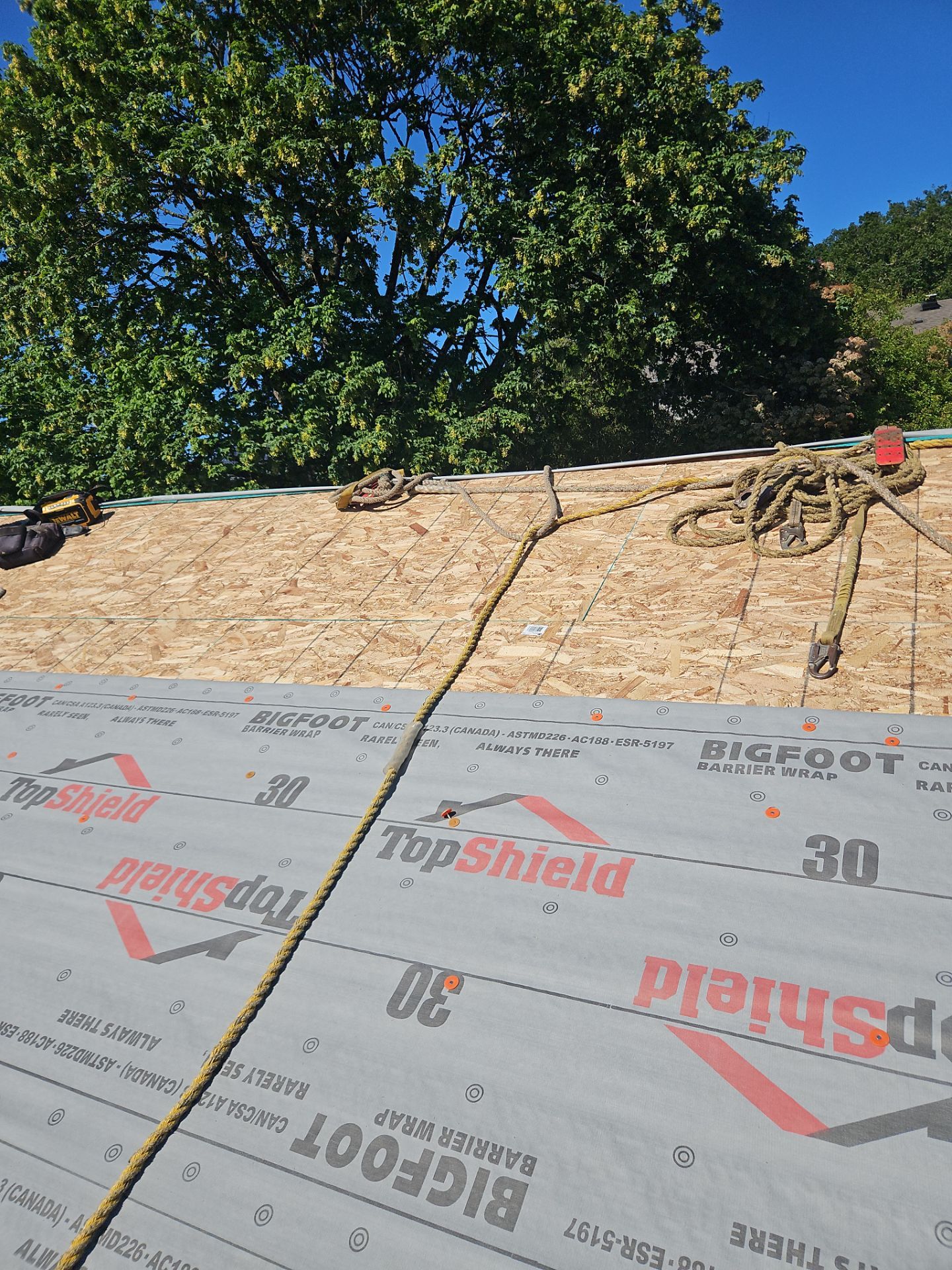 Residential Roofing Installation using IKO Dynasty (Color: Granite Black) by Orezona Building & Roofing Company, Inc.
