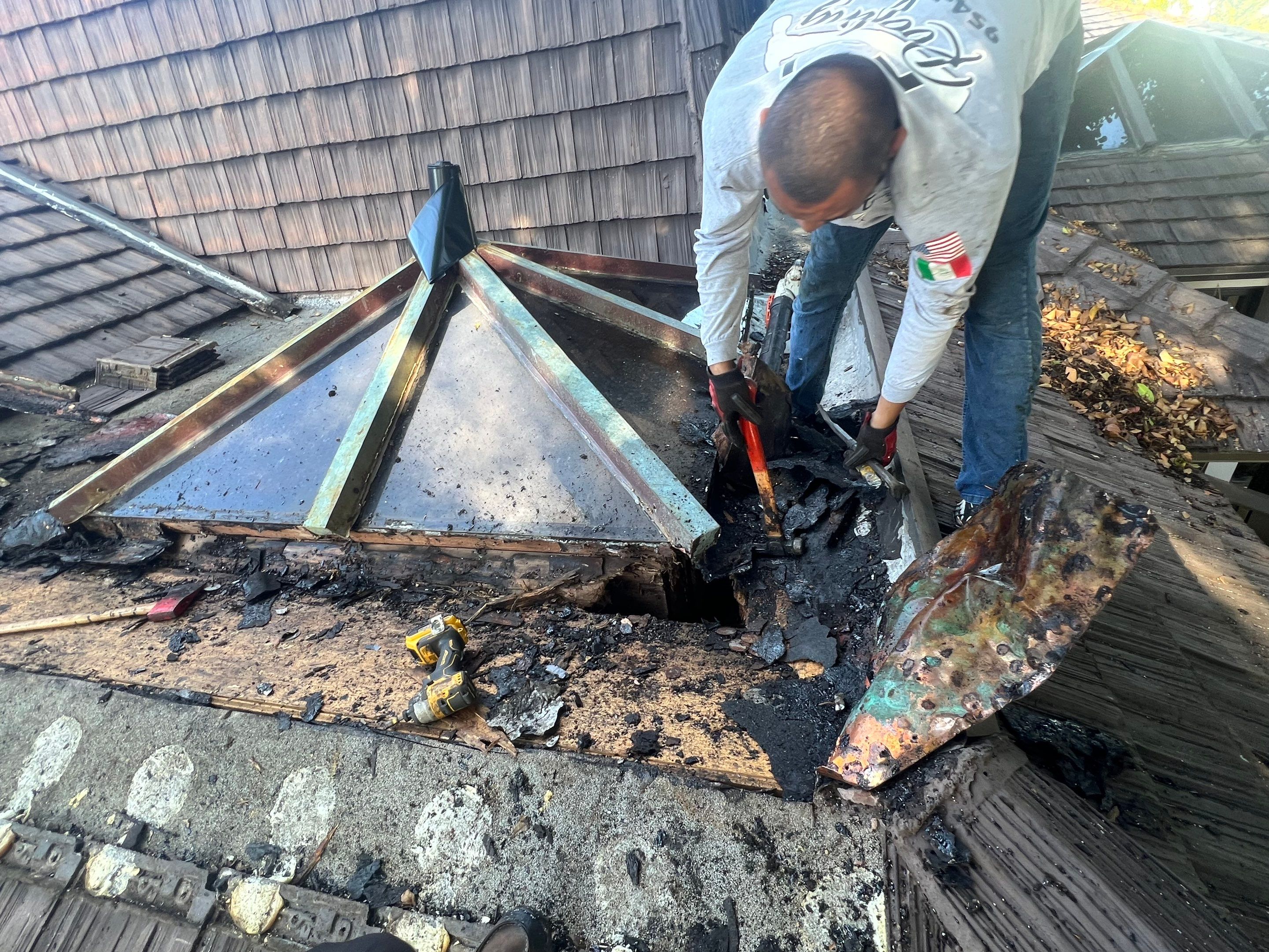 Gatehouse Rd., Sea Ranch Lakes, FL (Skylight Repair) by G&J Roofing 