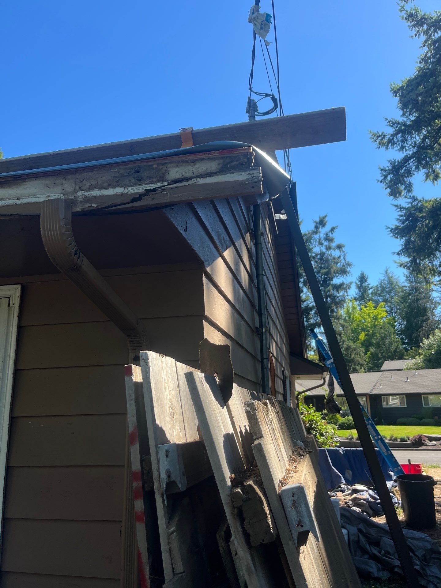 Project in Portland by Tom Leach Roofing