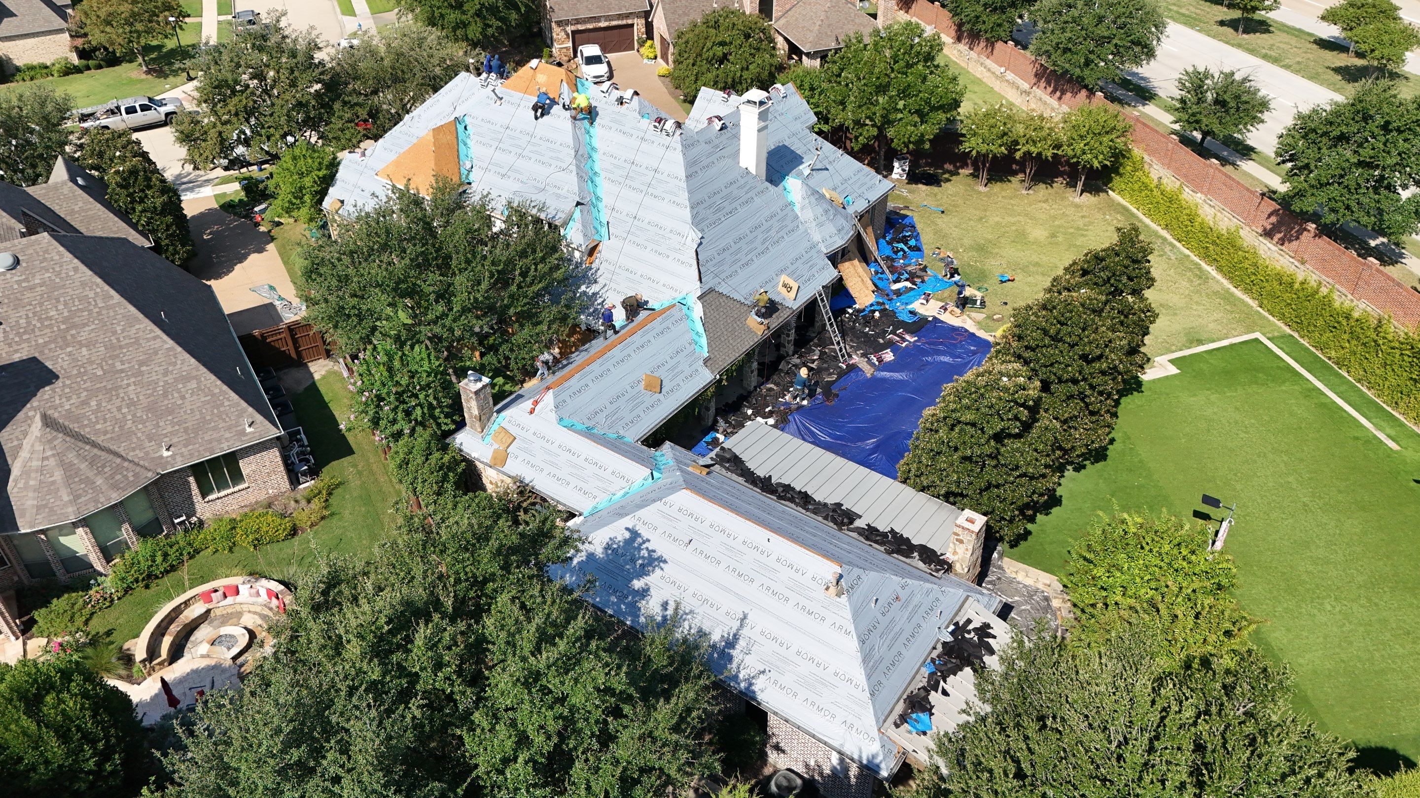 Project in Frisco by Armor Roofing | Exteriors