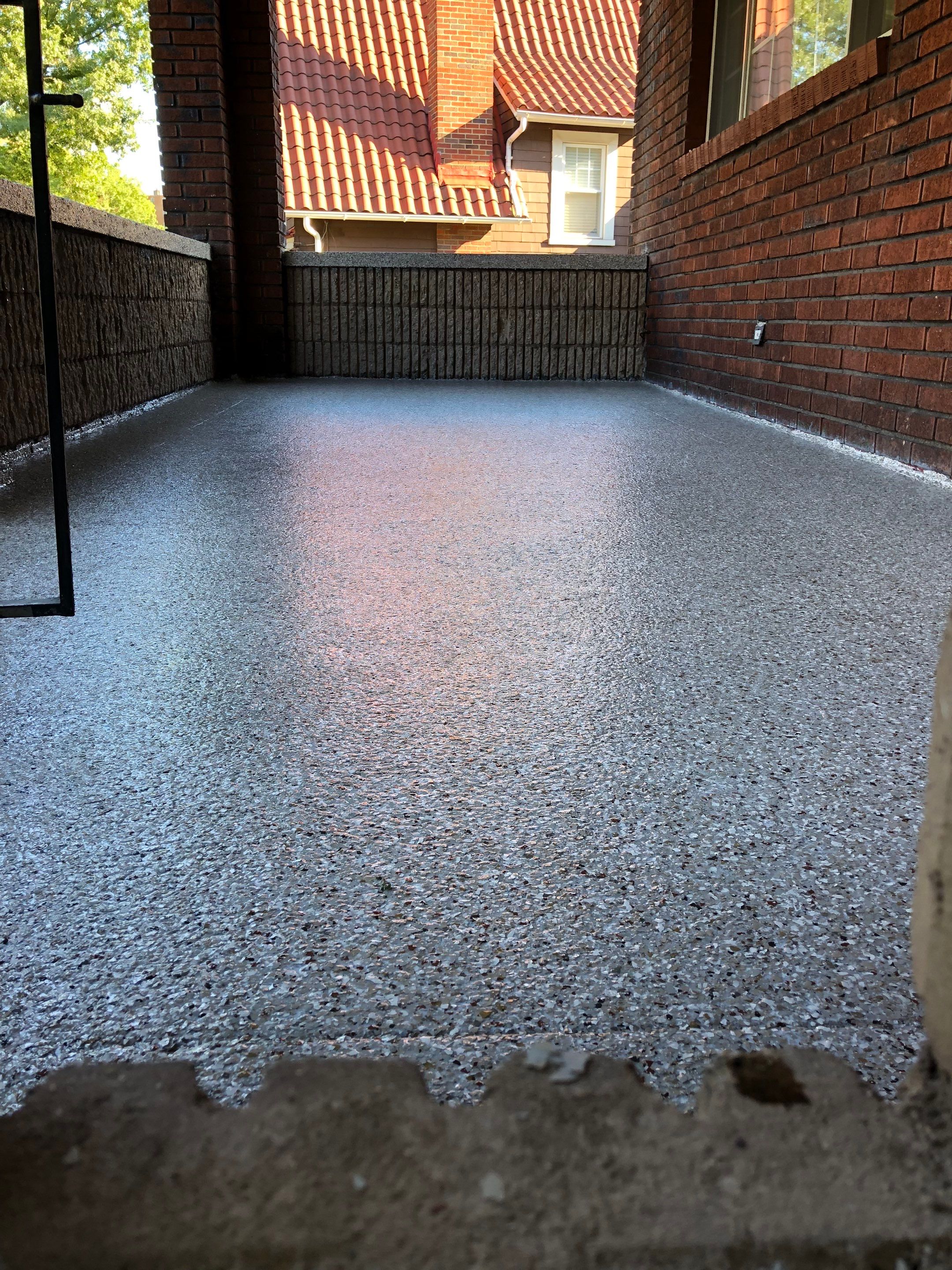 Creekbed Porch by Floors in a Day, Inc