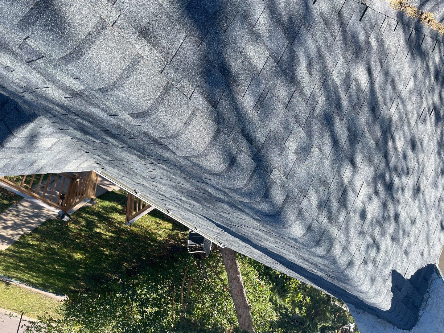 Residential Roofing Installation using Owens Corning Duration Estate Grey by Lightning Exteriors