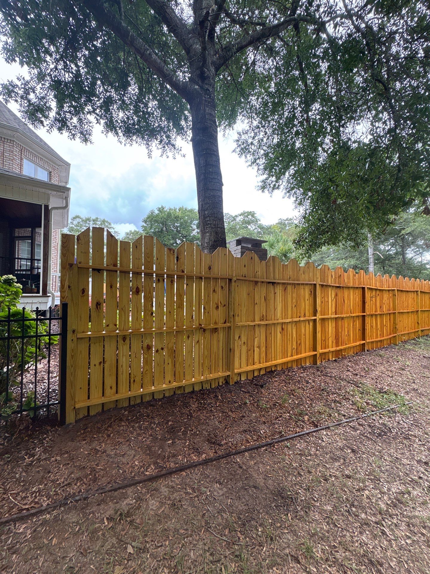 Fence using Wood Sealant by DuraSeal
