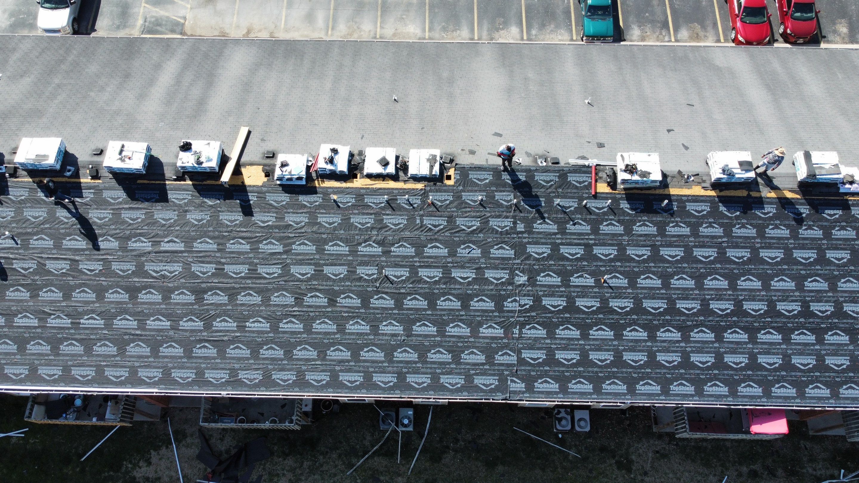 Commercial Shingle Install - IKO Dynasty Color Appalacian by Titan Commercial & Residential Roofing 