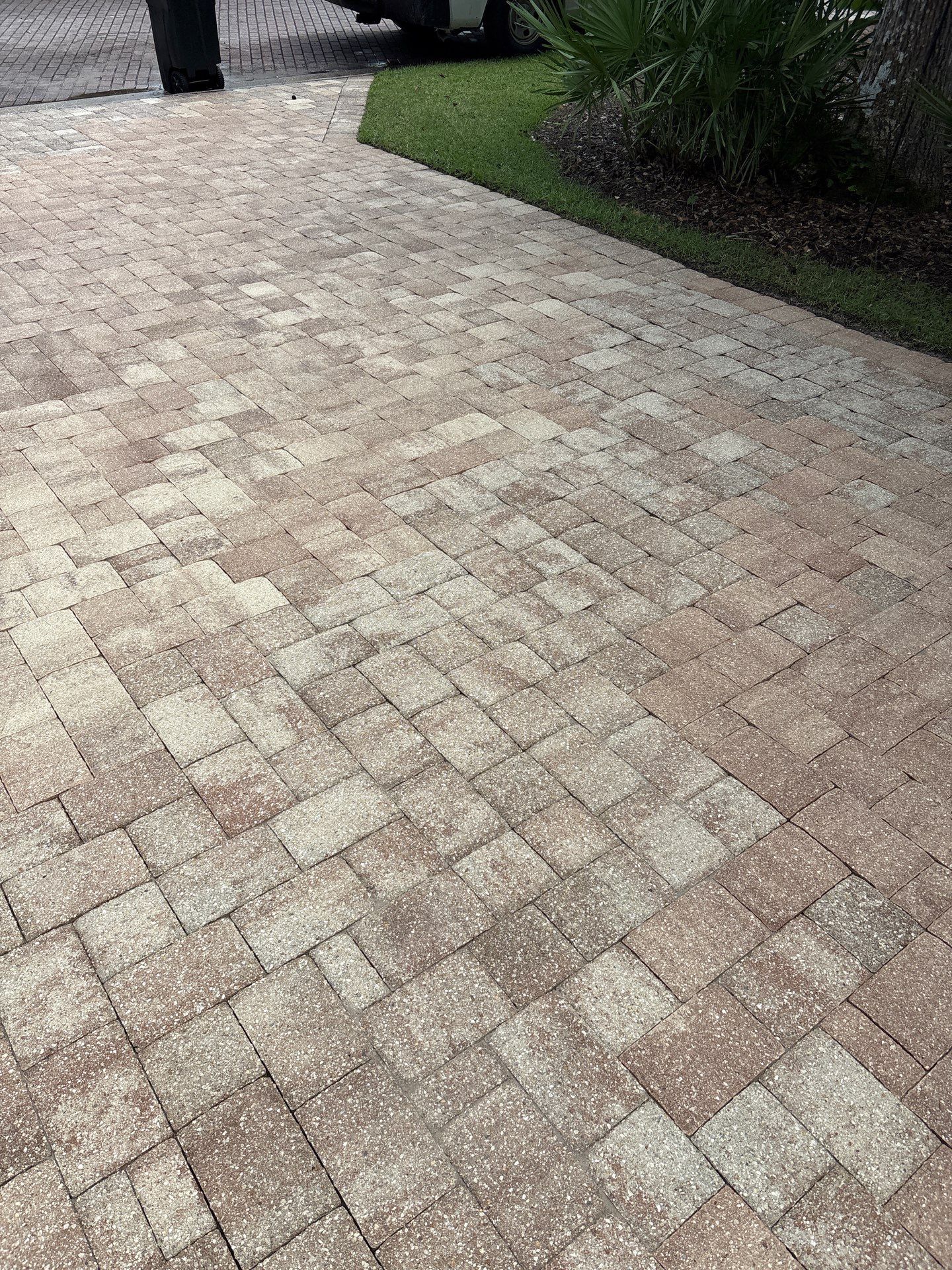 Paver Driveway using TopSeal by DuraSeal