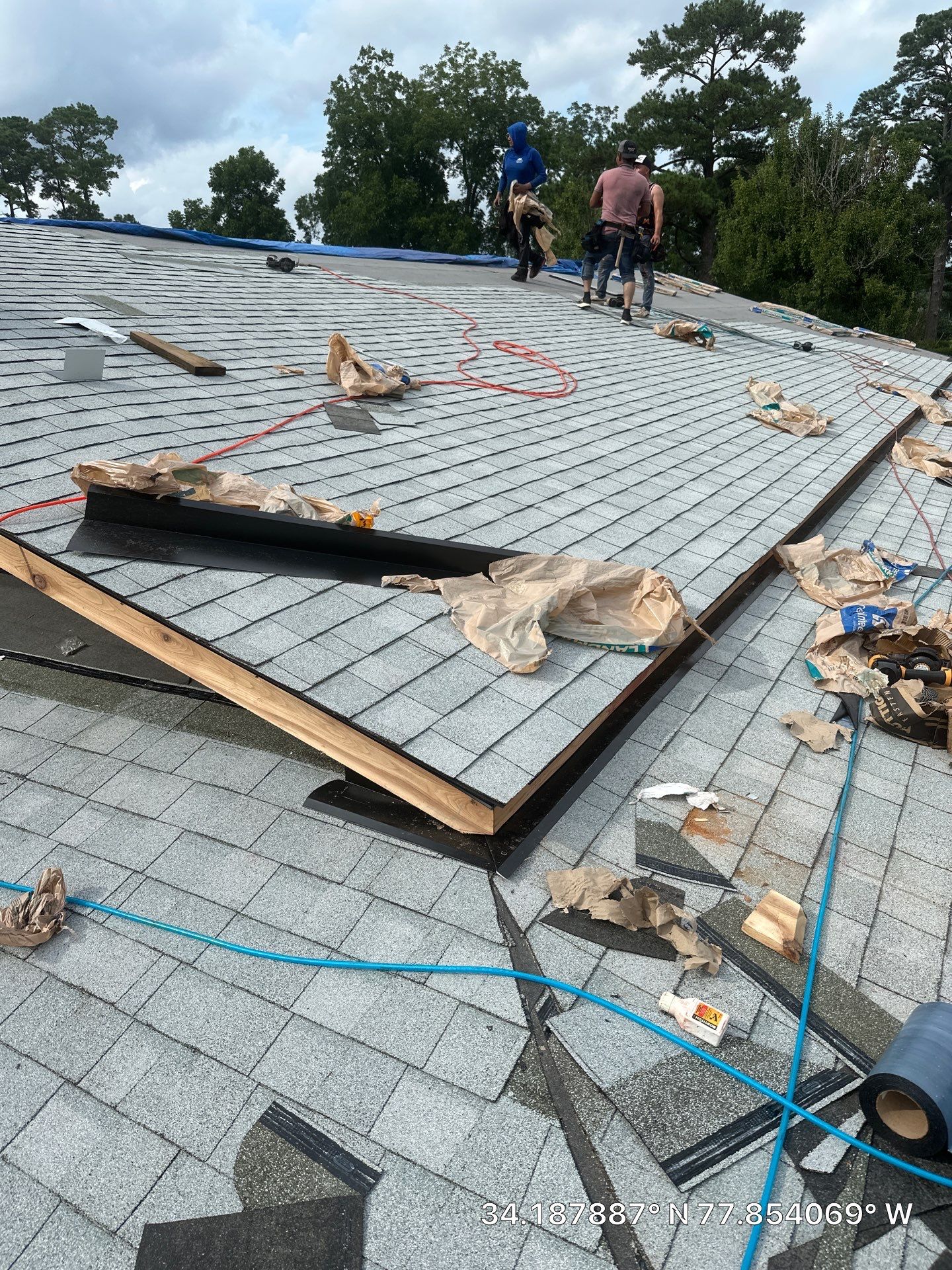 Roof Replacement in Masonboro with CertainTeed SilverBirch by RGR Construction and Roofing, LLC