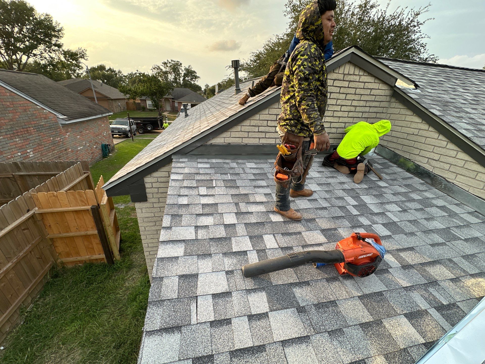 Project in Katy by Motion Roofing