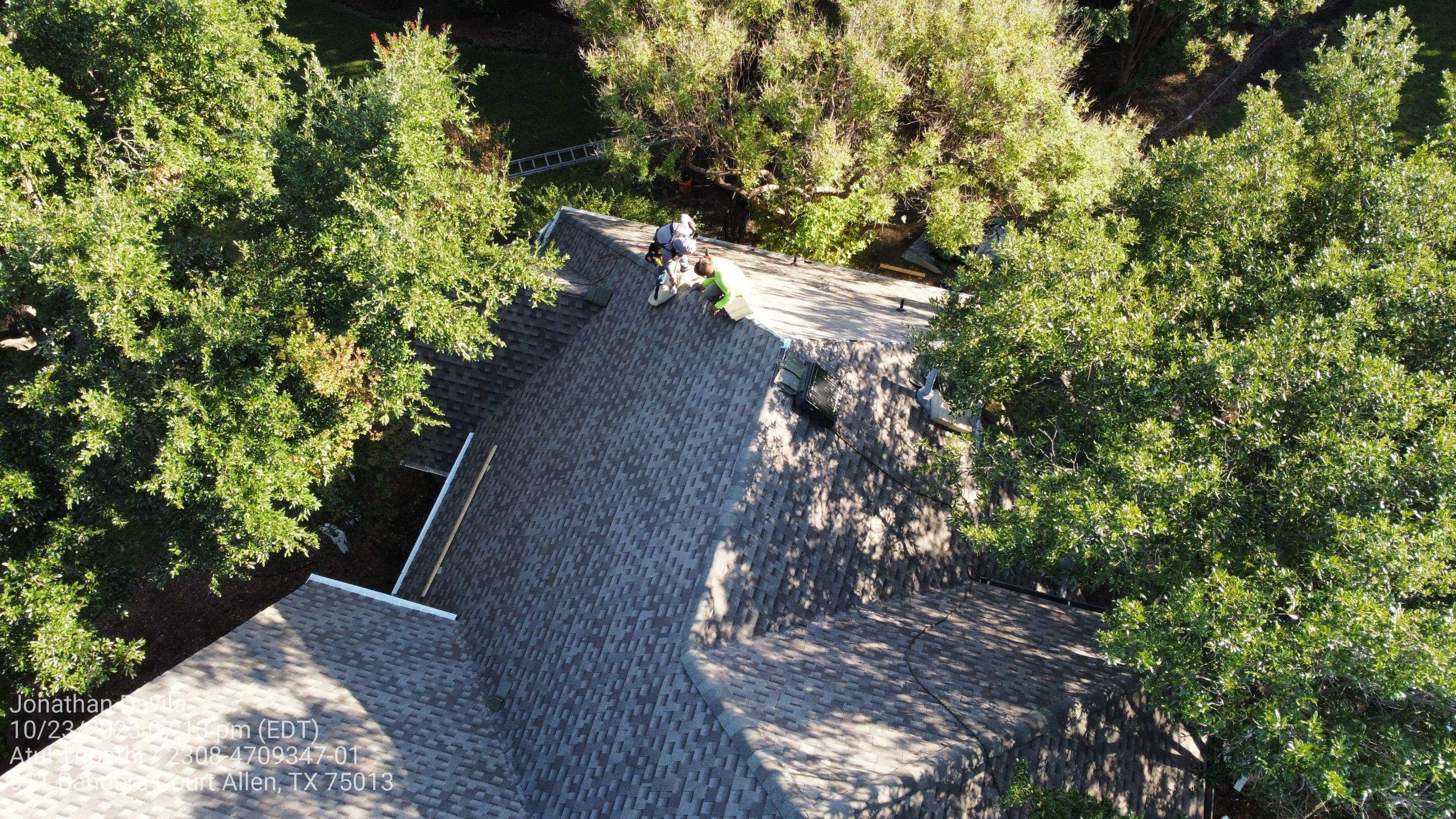 Project in Allen by Zeus Exteriors