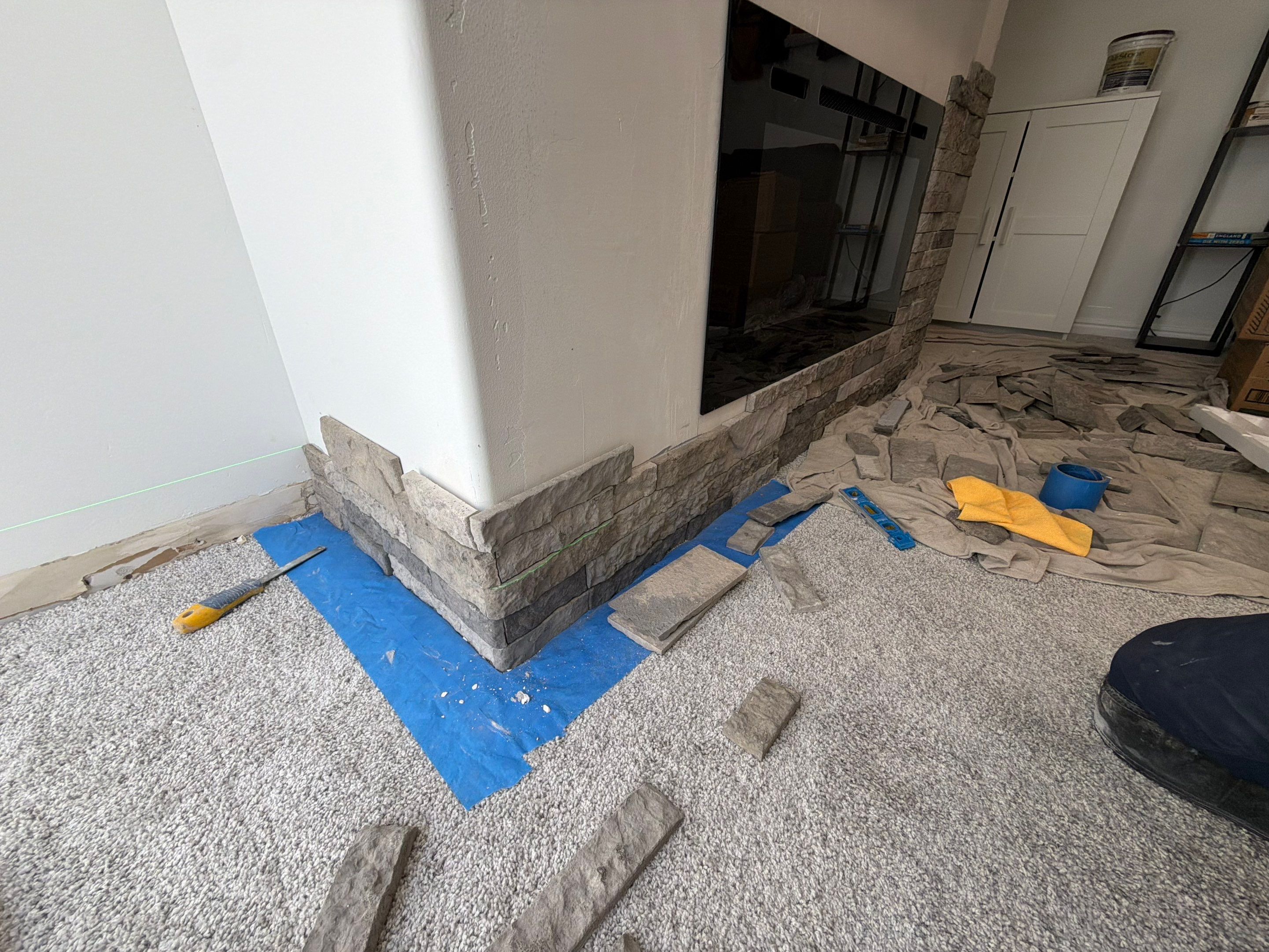 Fireplace Project in Murray by Rudd Builders LLC