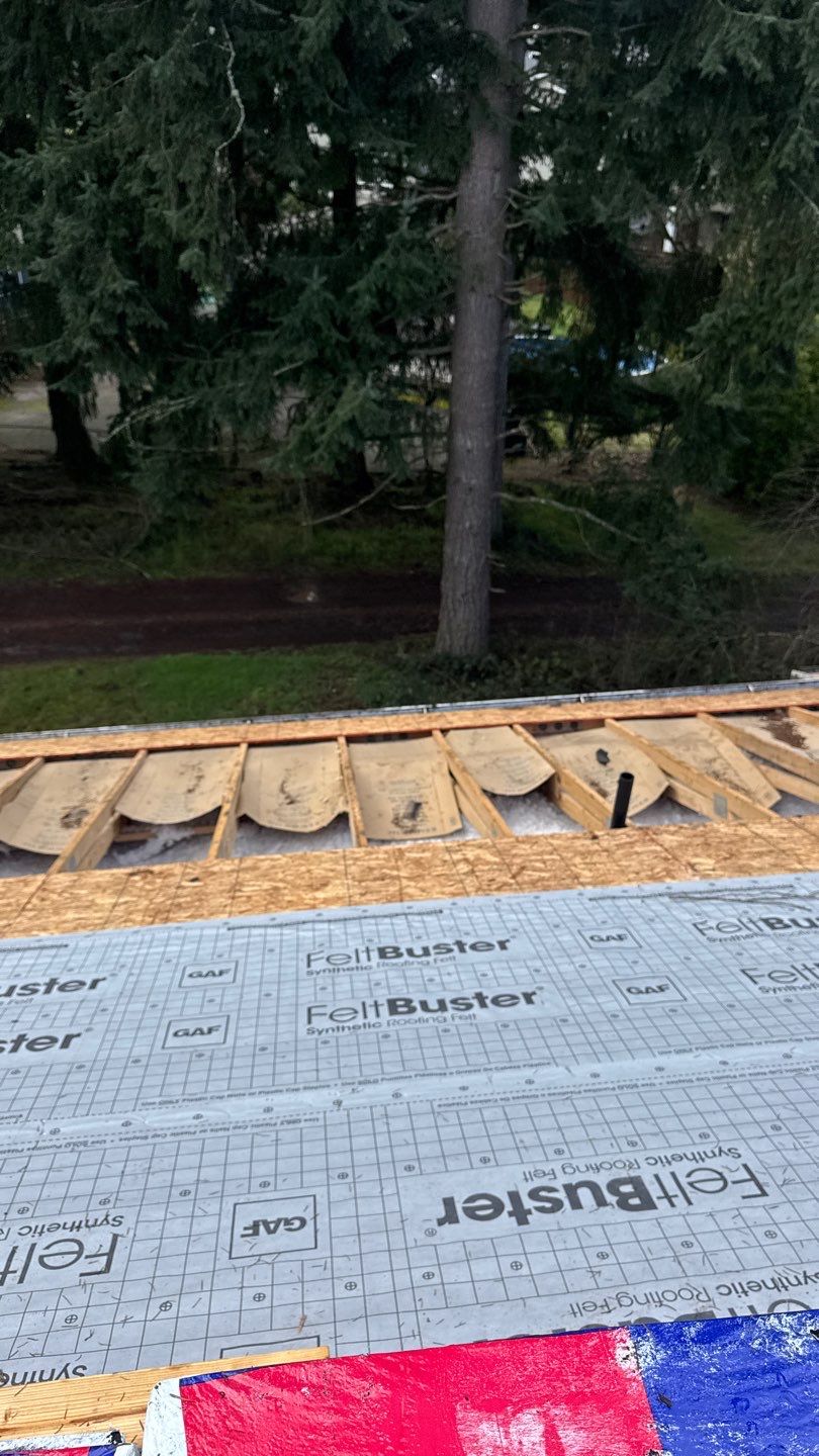 Residential Roofing Installation using GAF HDZ Shingles by Roofing Formula LLC