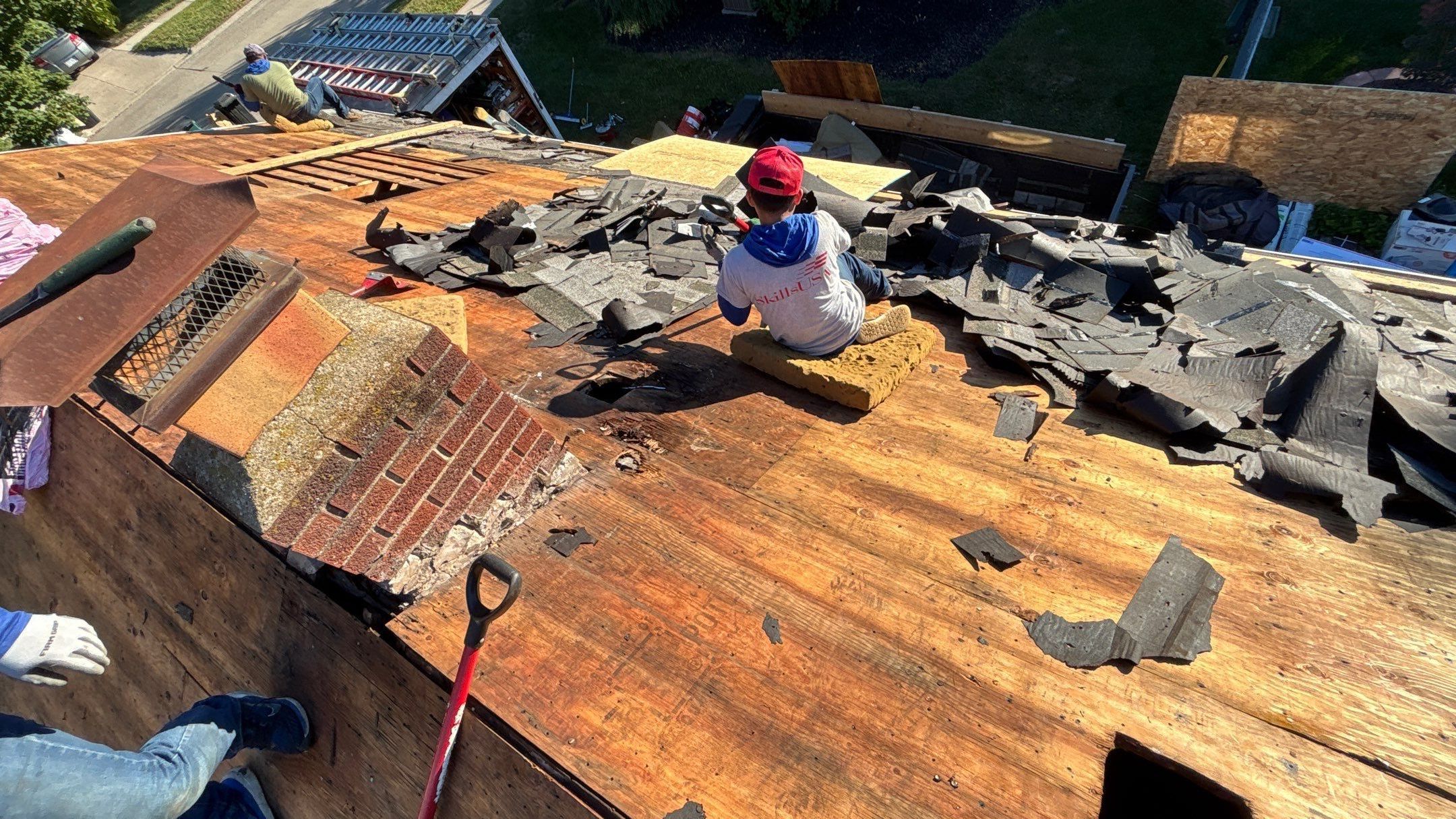 Roof Replacement using Owens Corning Estate Gray by 180 Contractors