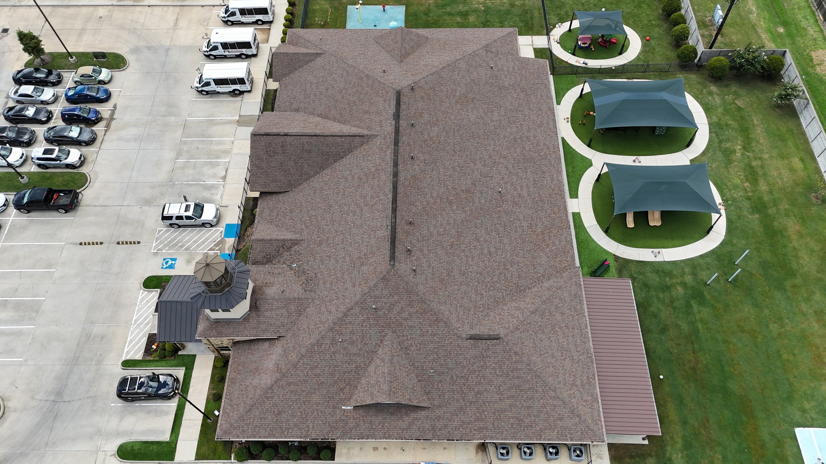 Roof Replacement on a Daycare! by Core Four Roofing