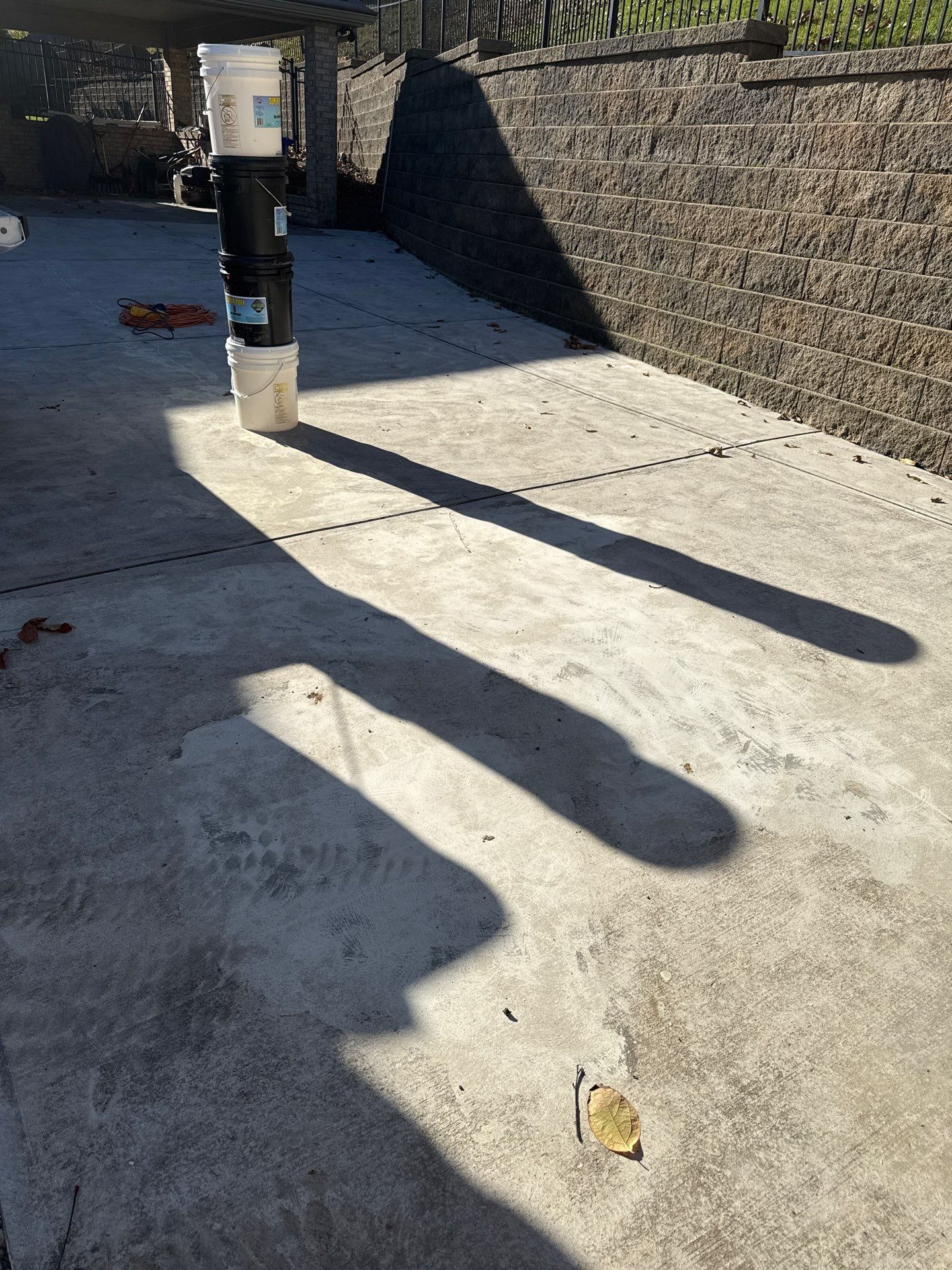 Steep Driveway Project in Sarver by Floors in a Day, Inc