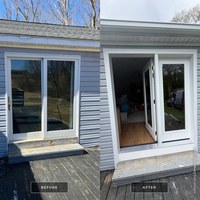 Entry door upgrade 