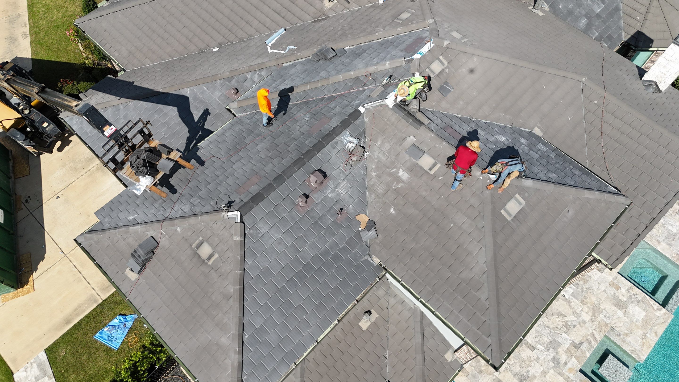 Saxony Tile Repair in Bridgeland! by Core Four Roofing