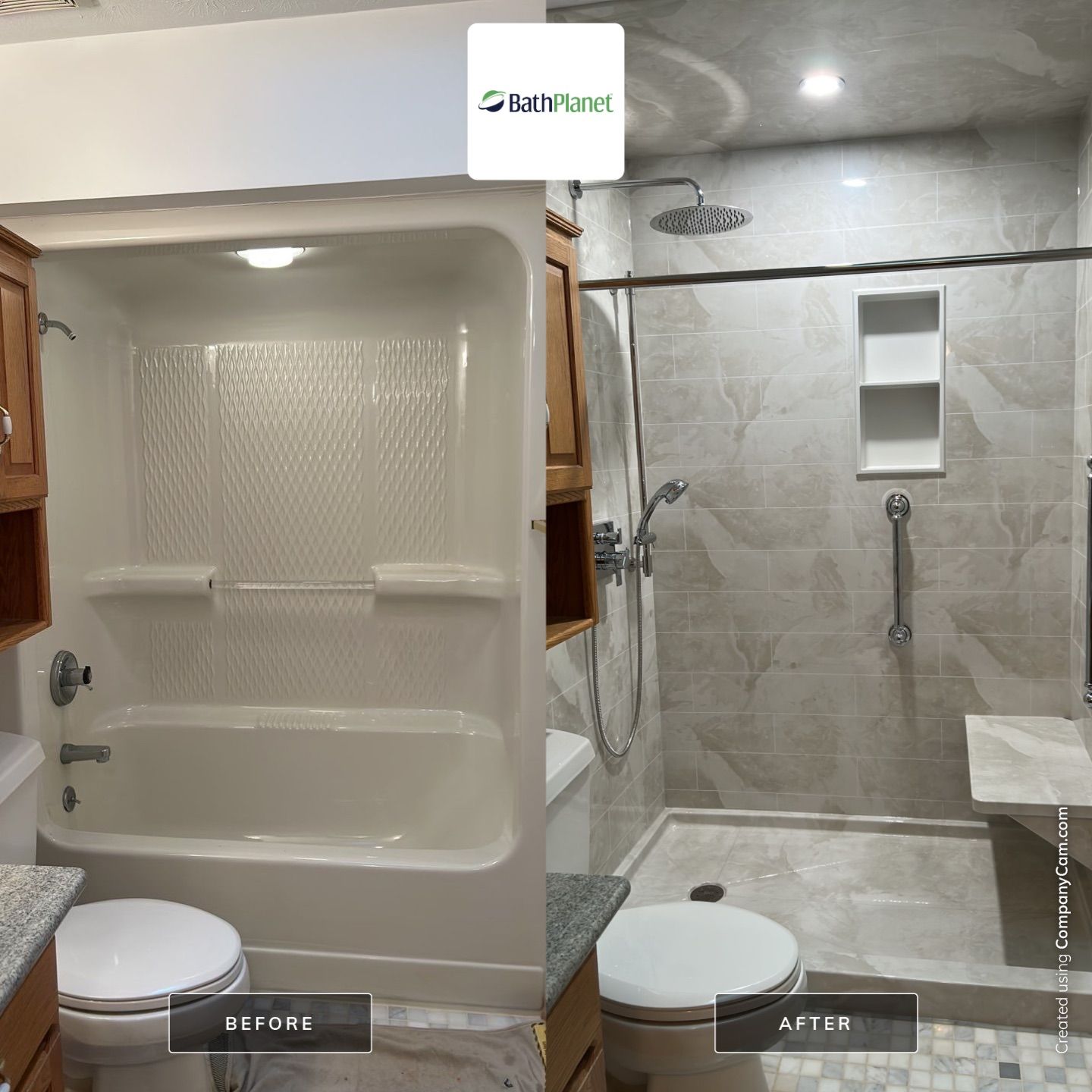 Tub to Shower by BathPlanet SW Virginia