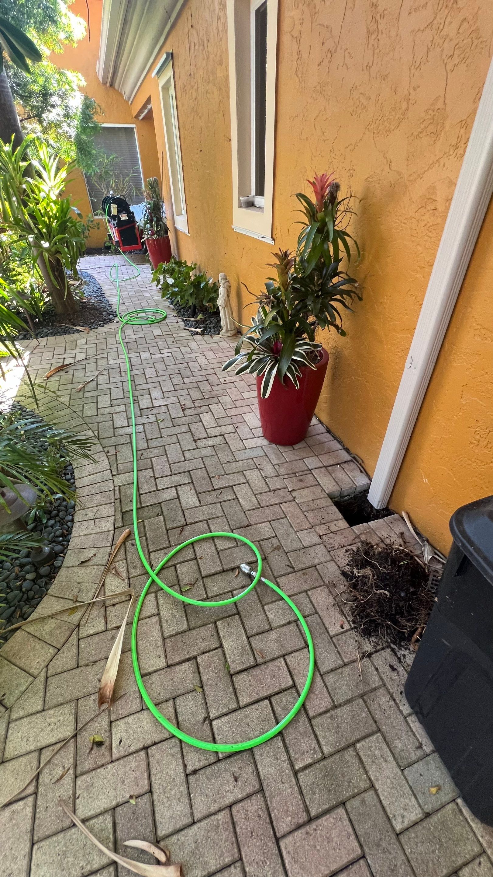 Residential Stormwater Gutter Drain System Maintenance by APS Power & Water