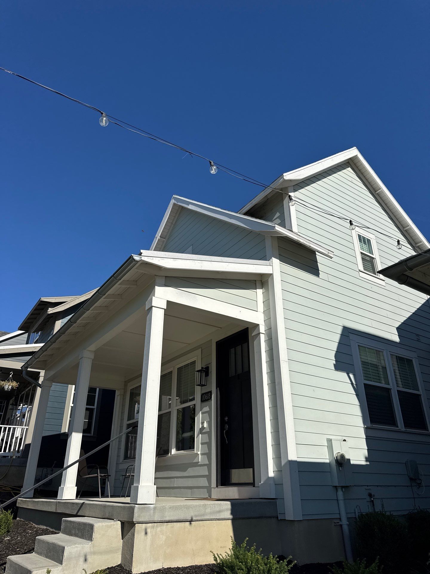 Project in South Jordan by Master Rain Gutters.