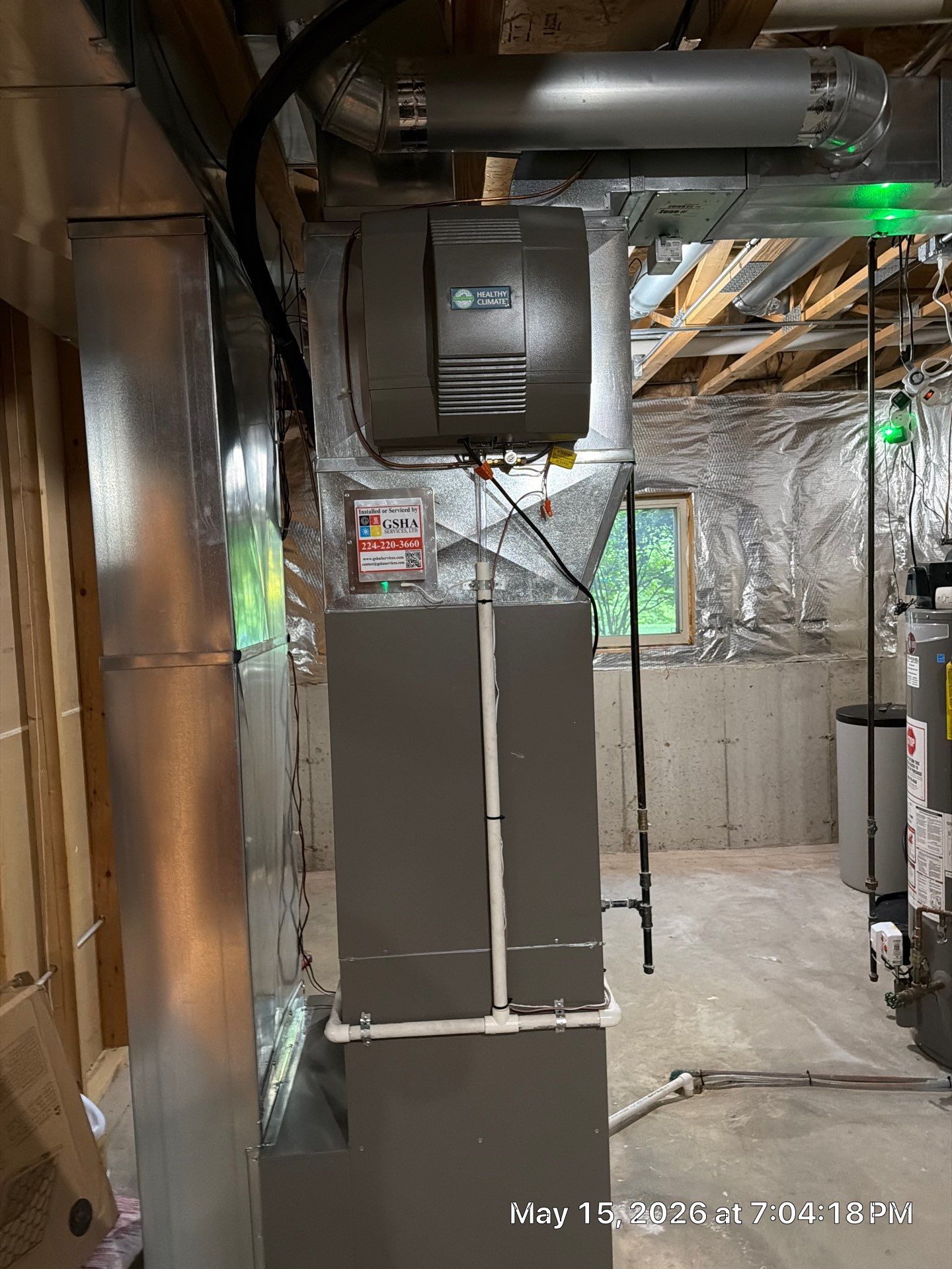 Lennox Elite EL297V Furnace & EL15KC1 Air Conditioner Installation – Spring Grove, IL | GSHA Services, LTD by GSHA Services LTD