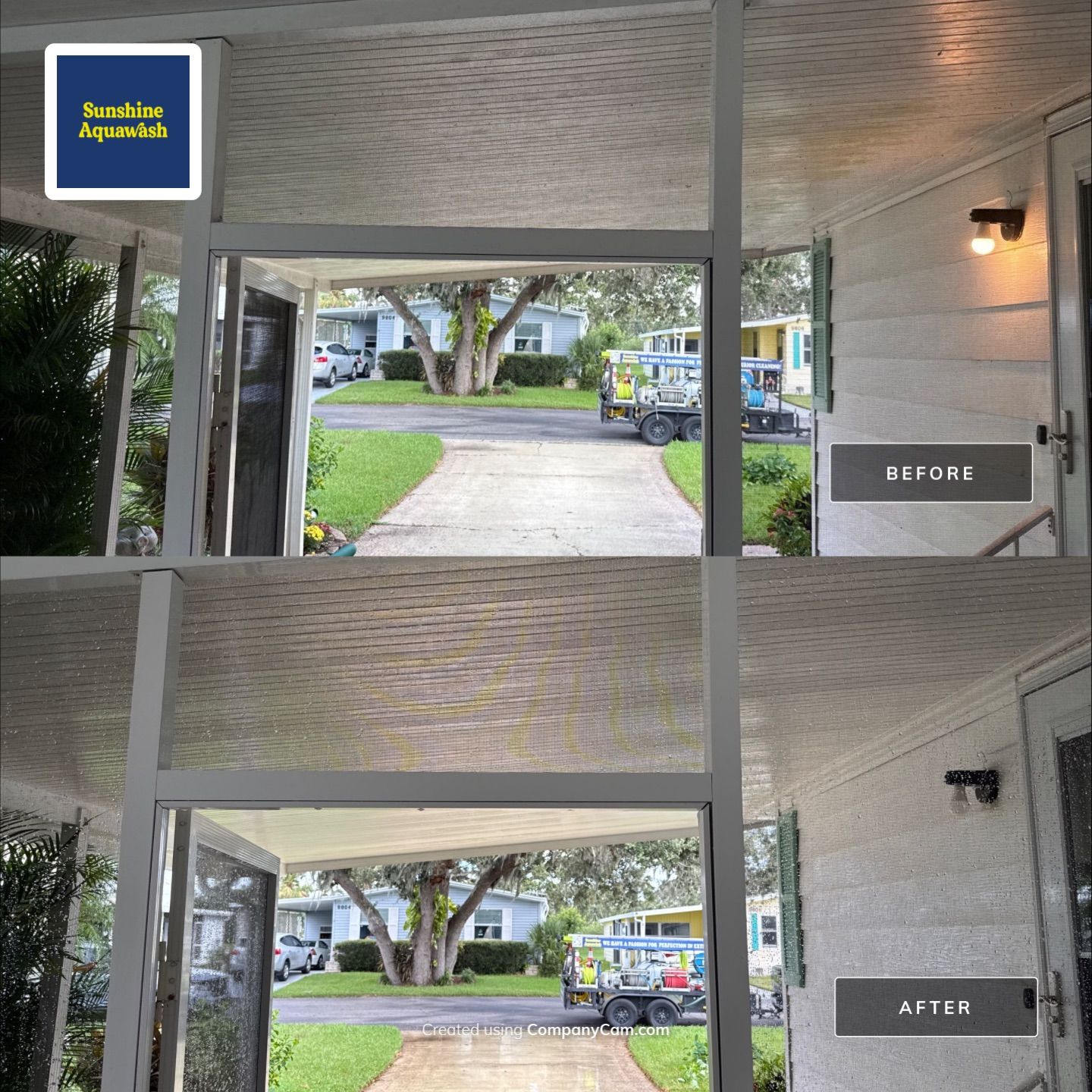 Mobile Home Wash – Veranda Springs, Parrish FL by Sunshine AquaWash