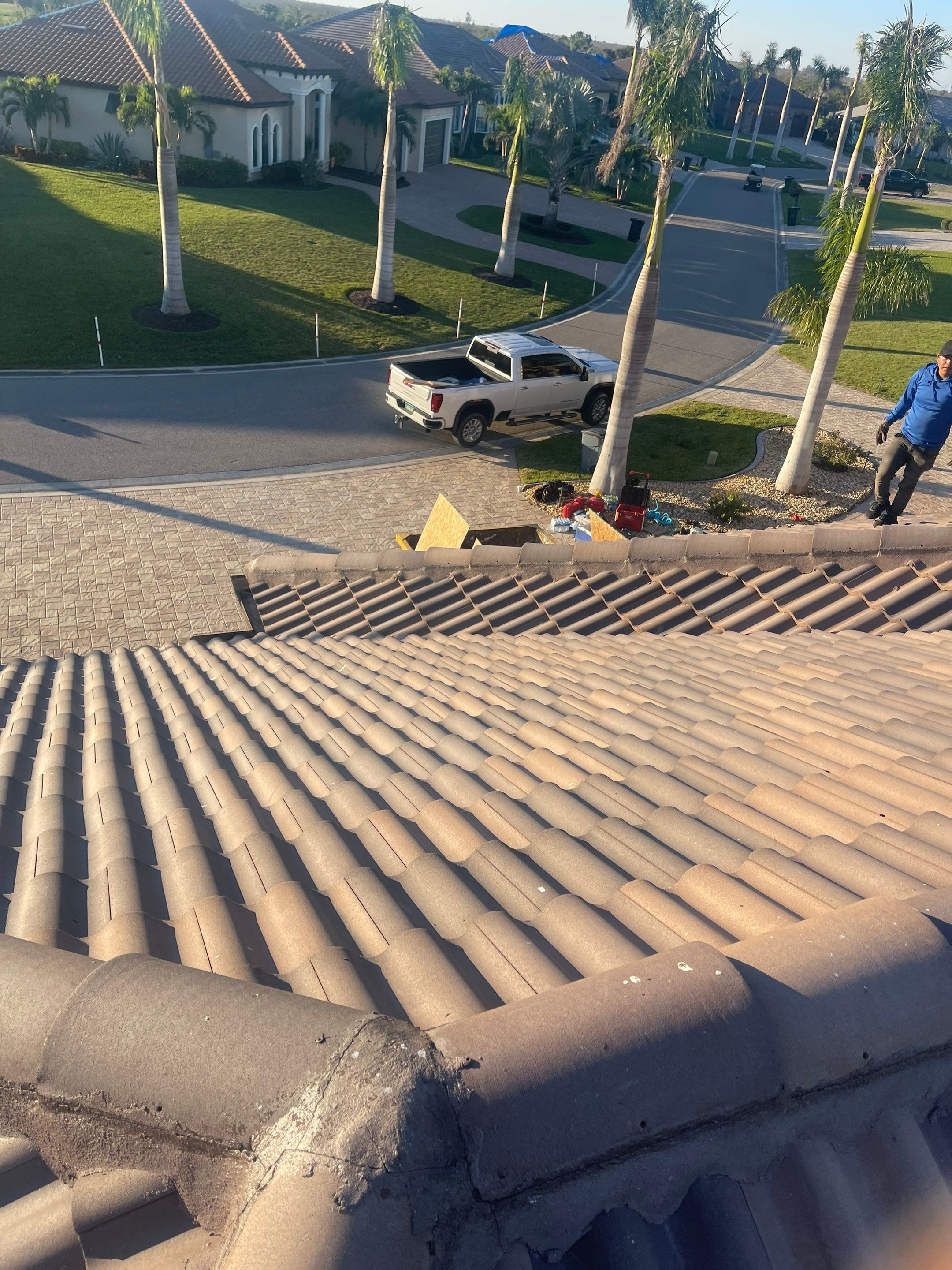 Residential Roofing Installation using Standing Seam Metal Roof in Cape Coral, FL by International Roofing
