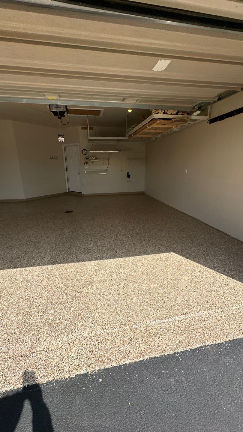 Porch + Walkway + Garage Project in Renfrew by Floors in a Day, Inc