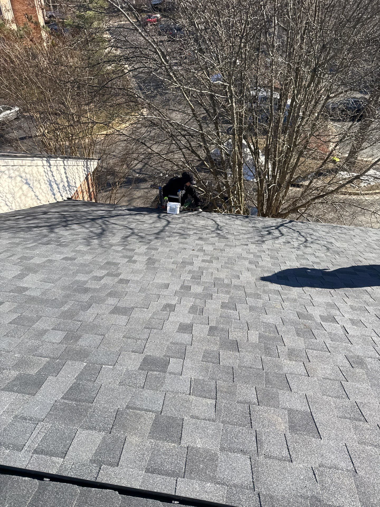 Burke: Residential Roof Replacement with CertainTeed Landmark Pro in Max Def Moire Black by RM Banning, Inc.