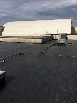 Commercial Rubber Roofing  using Carlisle Rubber Roofing System