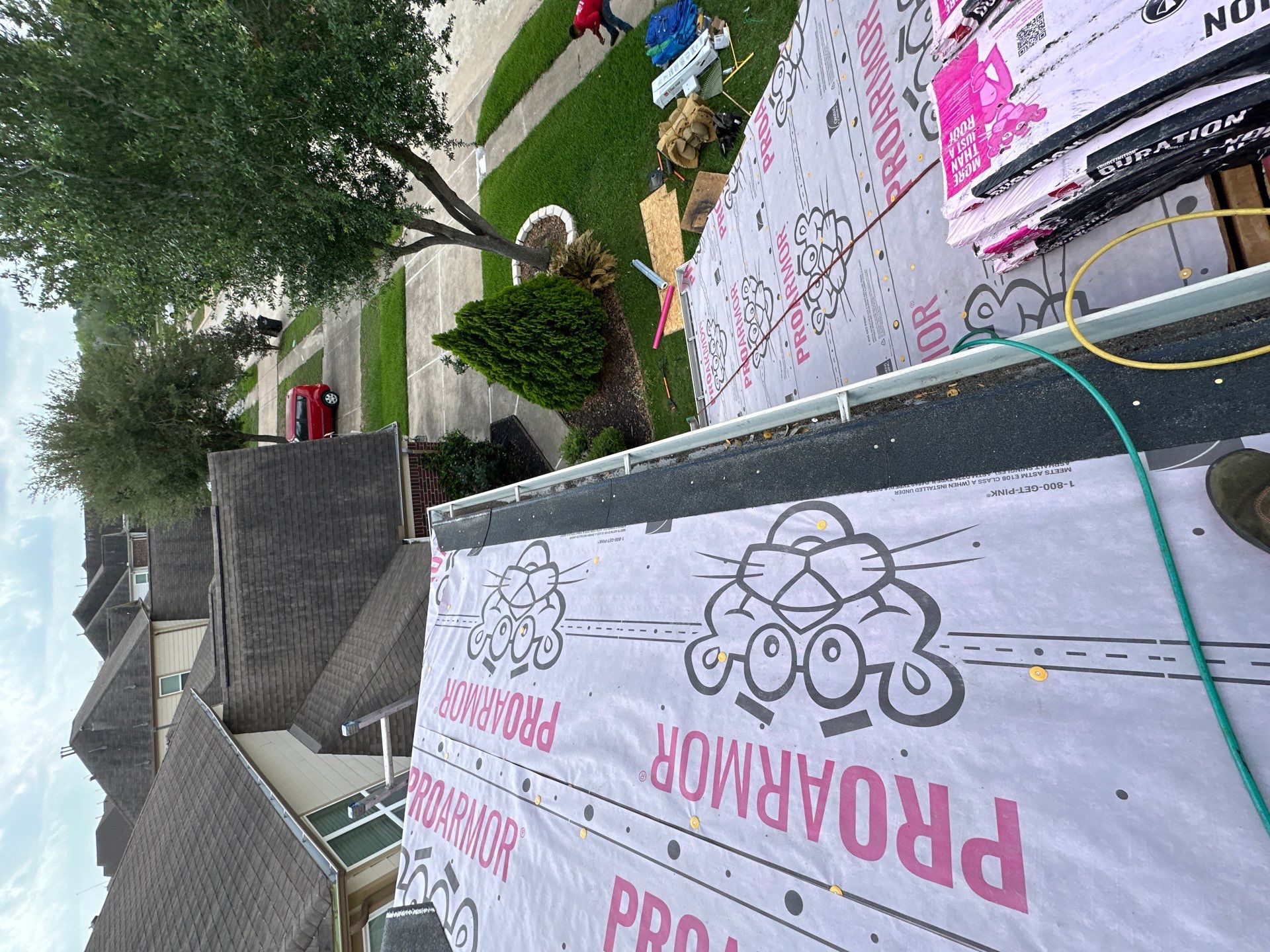Project in Katy by Motion Roofing