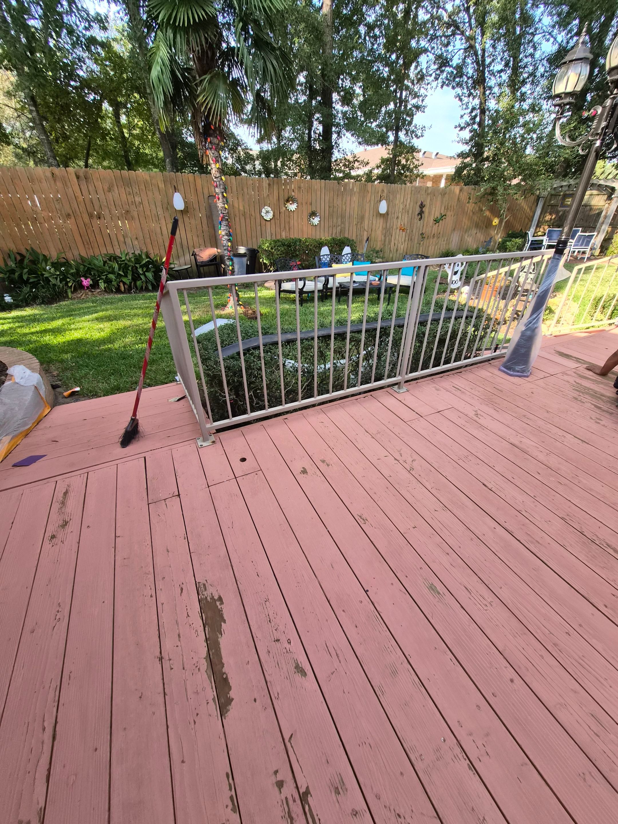 Tyler, TX Exterior Deck Staining & Color Refresh by Quality Coats Painting