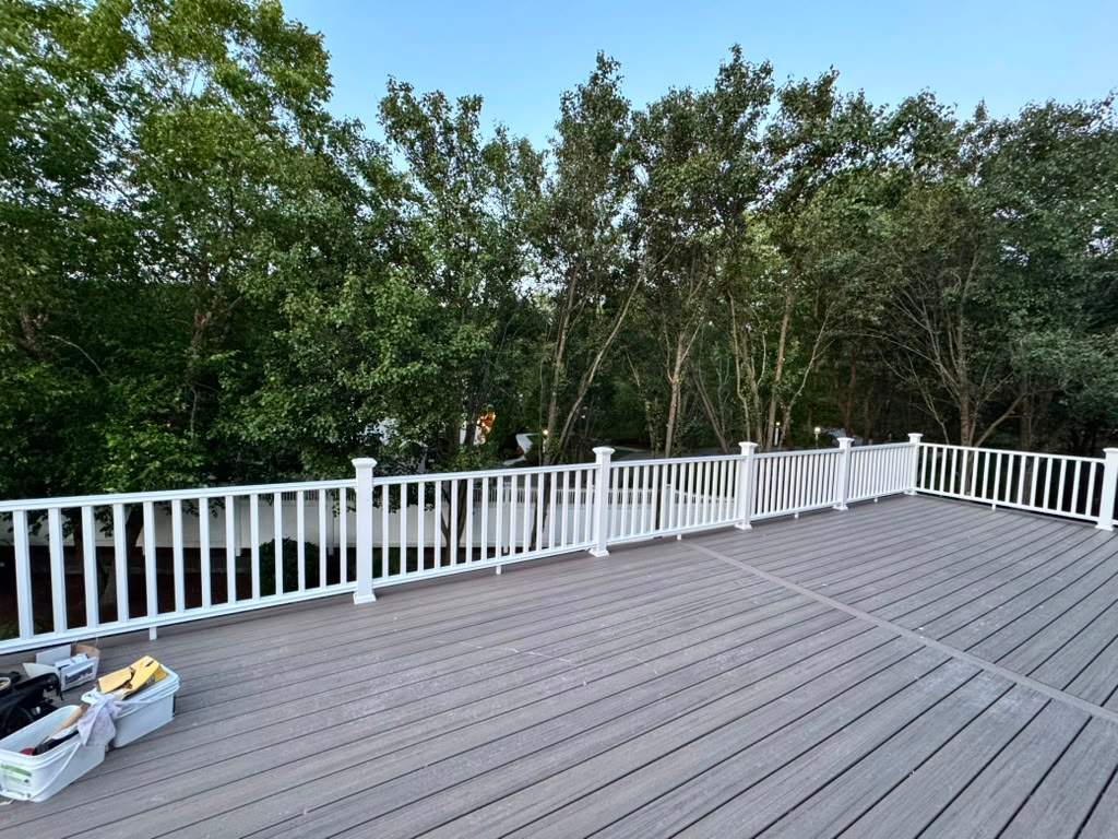 Deck Raillings in Westwood, MA by Us Propaint And Renovation