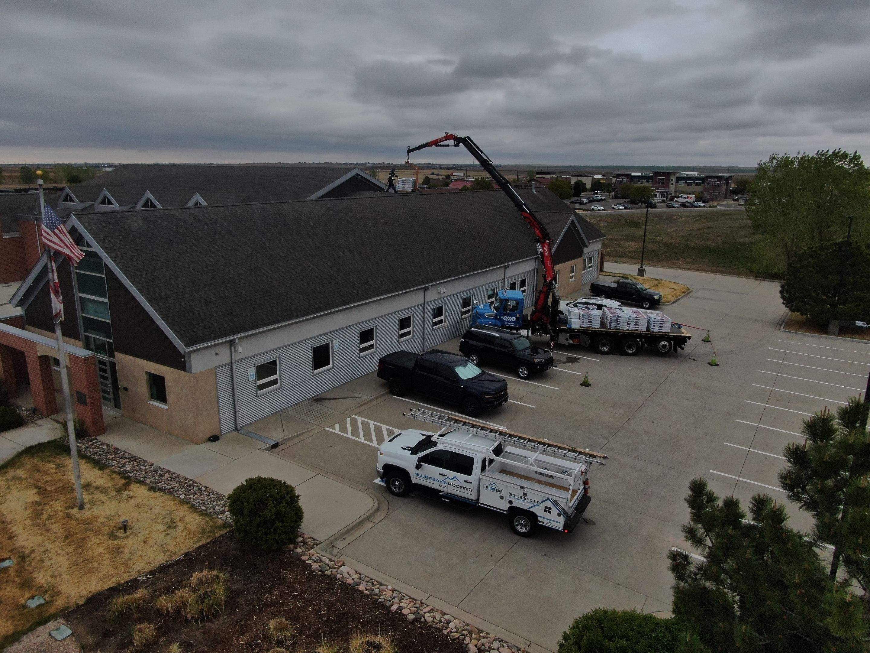 South Adam County Fire Department Station #28 by Blue Peaks Roofing LLC 