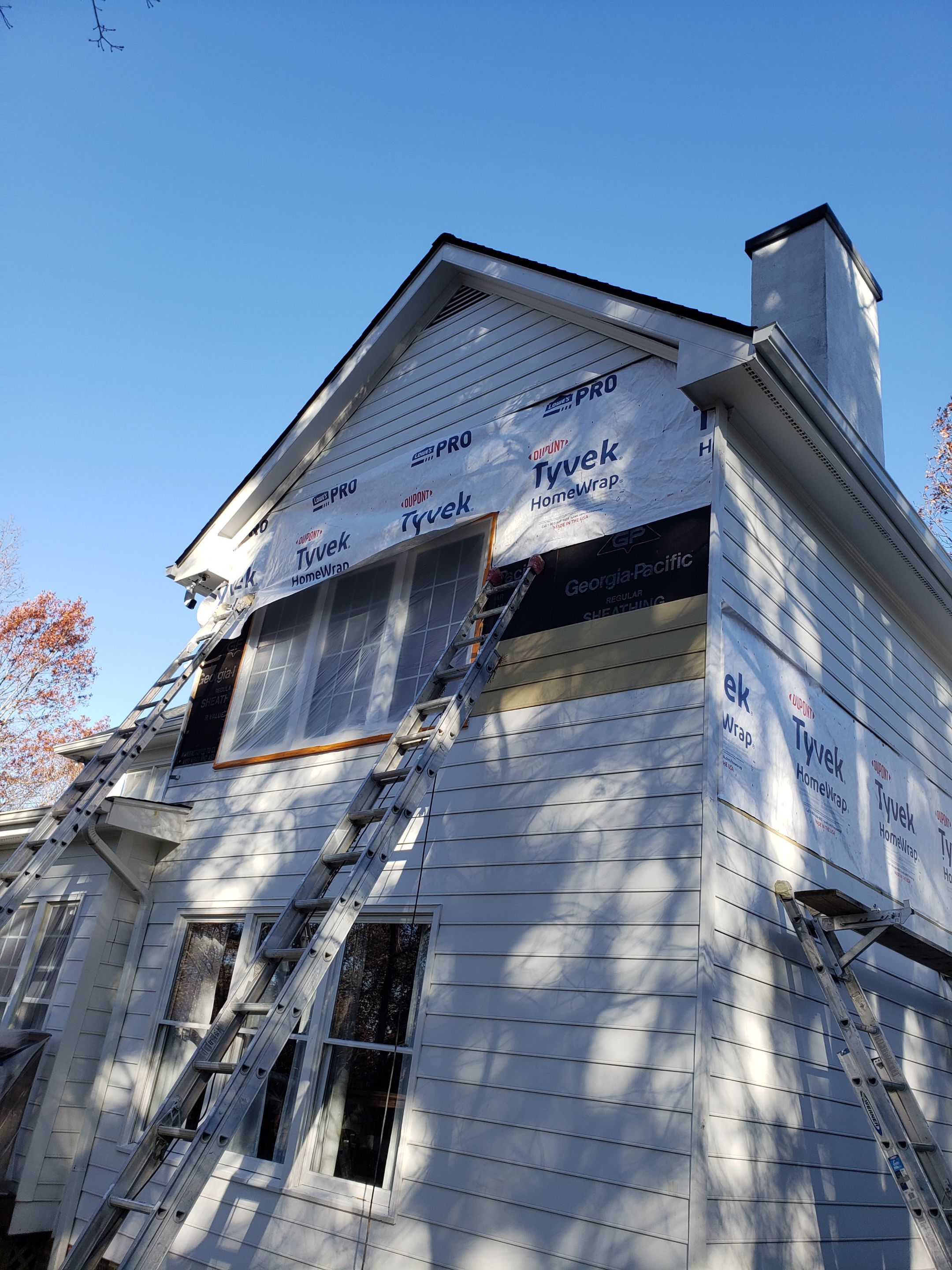 Exterior painting and Major carpentry by GonzalezPainters & Contractors Inc 