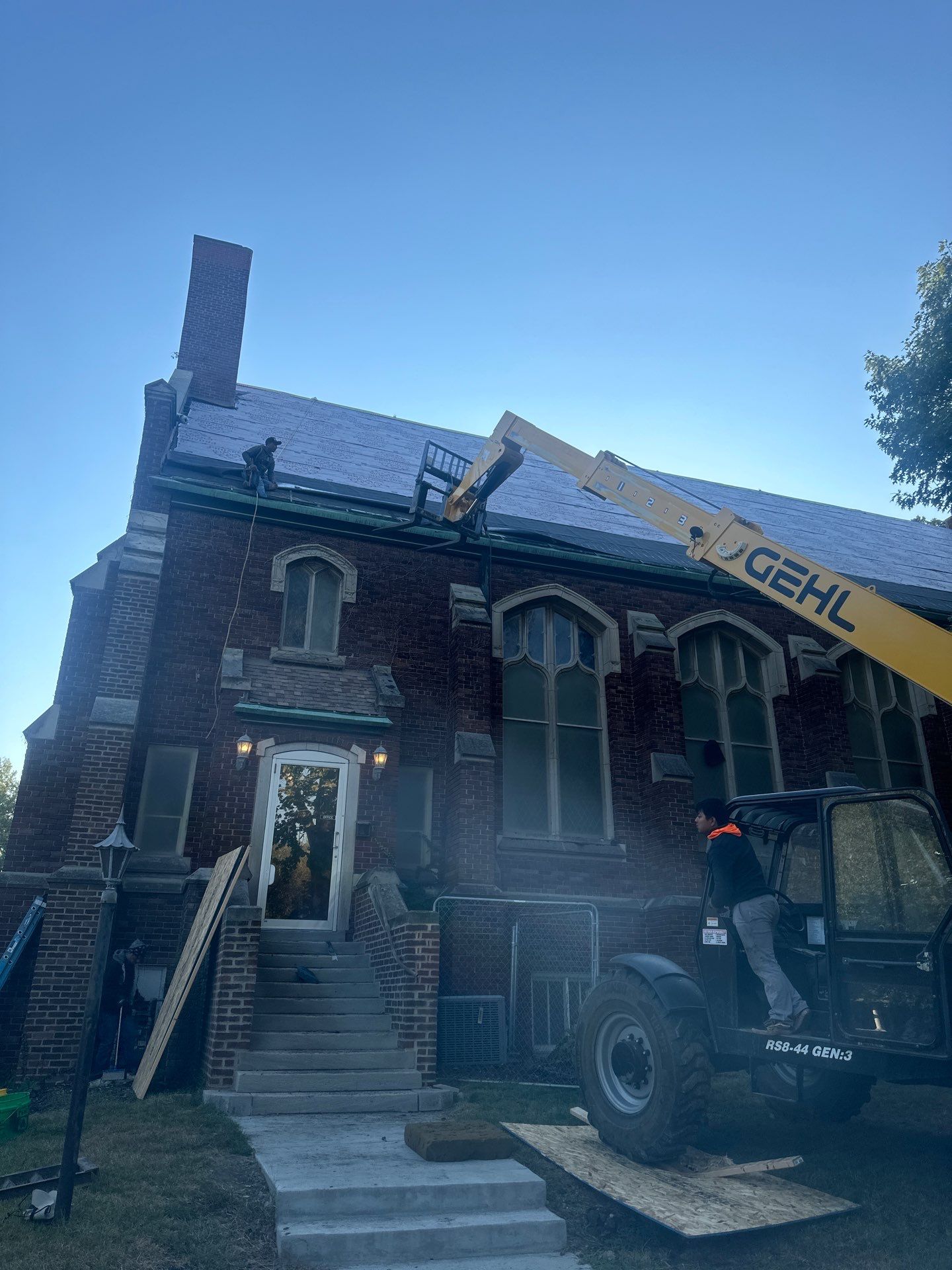 Commercial Roofing Installation using Owens Corning Duration by INO Services