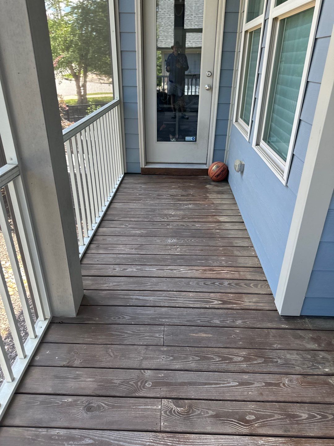 Weathered Deck using Wood Sealant by DuraSeal