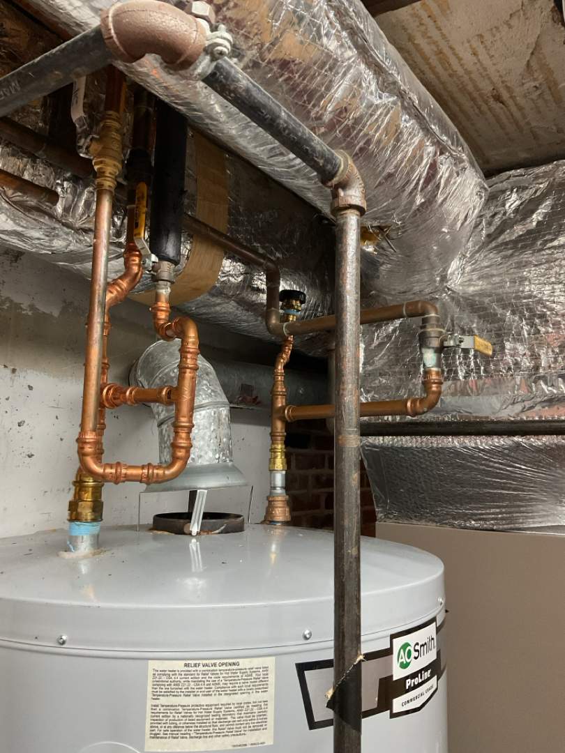 Water Main Filtration & Water Heater Install — Marblehead, MA by FAGONE MECHANICAL