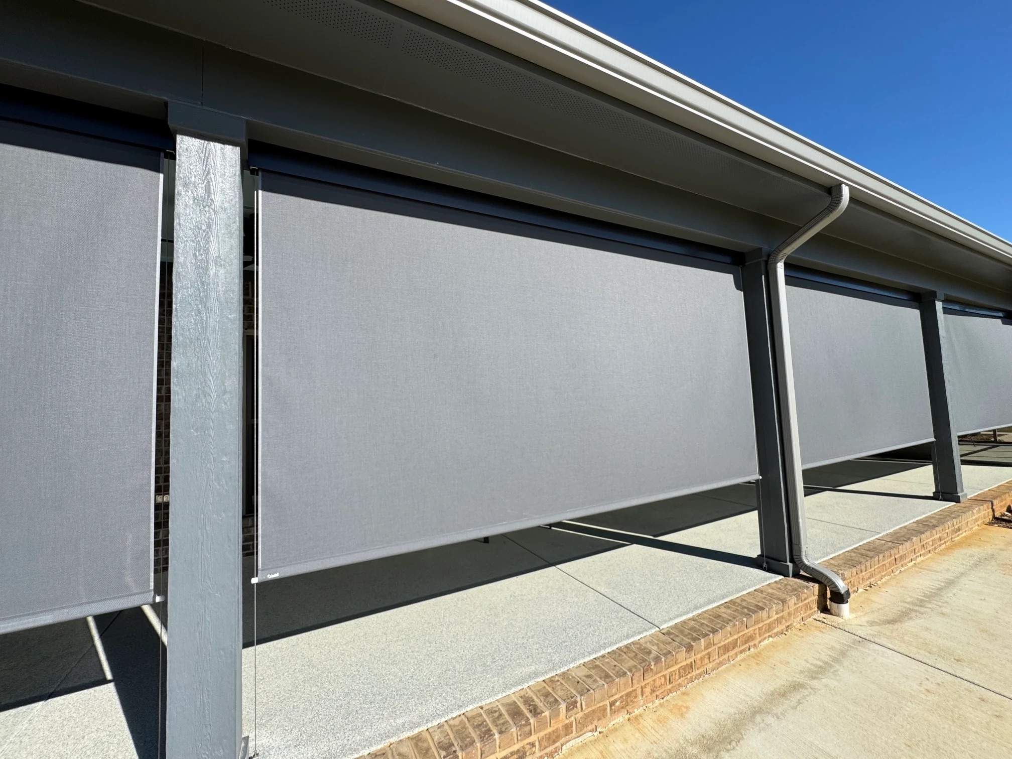 Patio Shade Project in Owens Cross Roads by Blinds and Borders