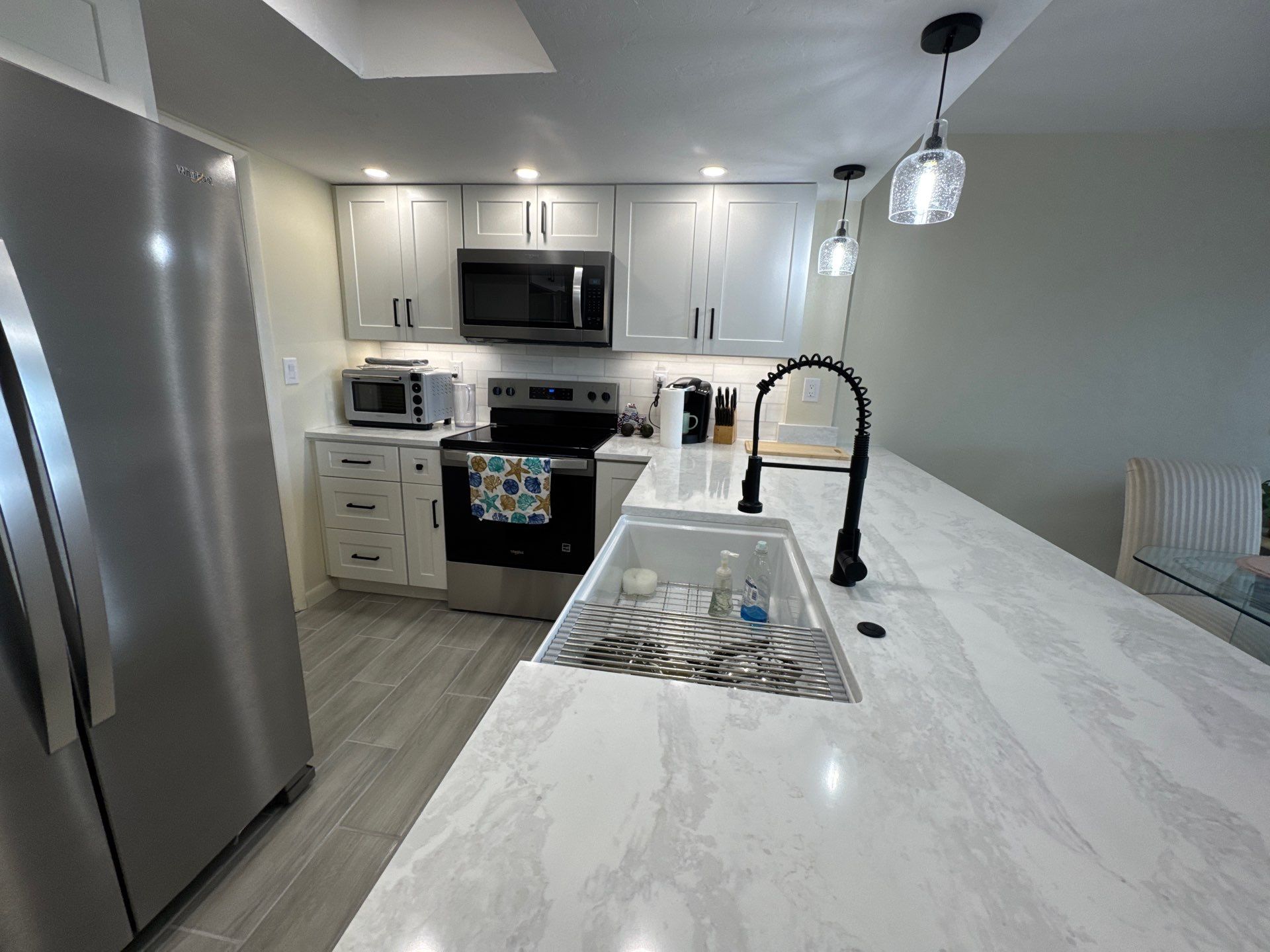 Vanderbilt Beach Condo Kitchen Remodel by Give Freedom Homes