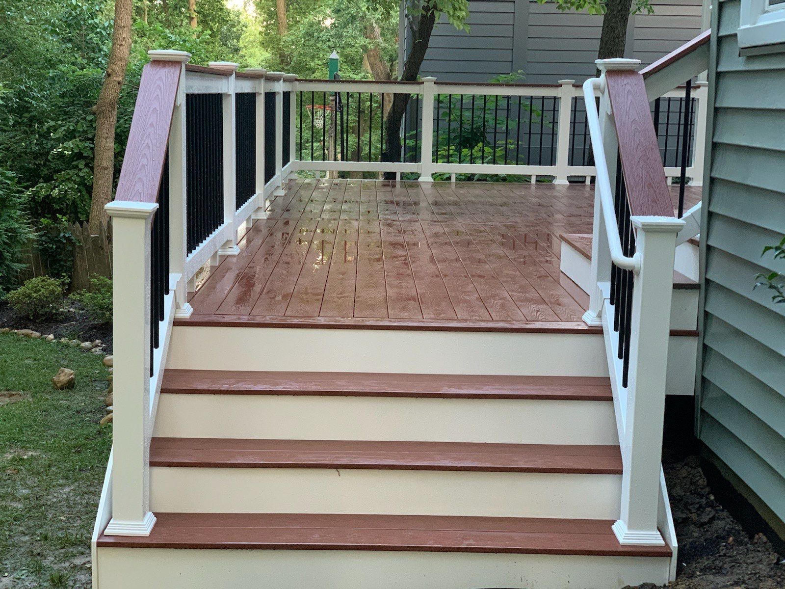 New deck installation by Window Depot of Annapolis