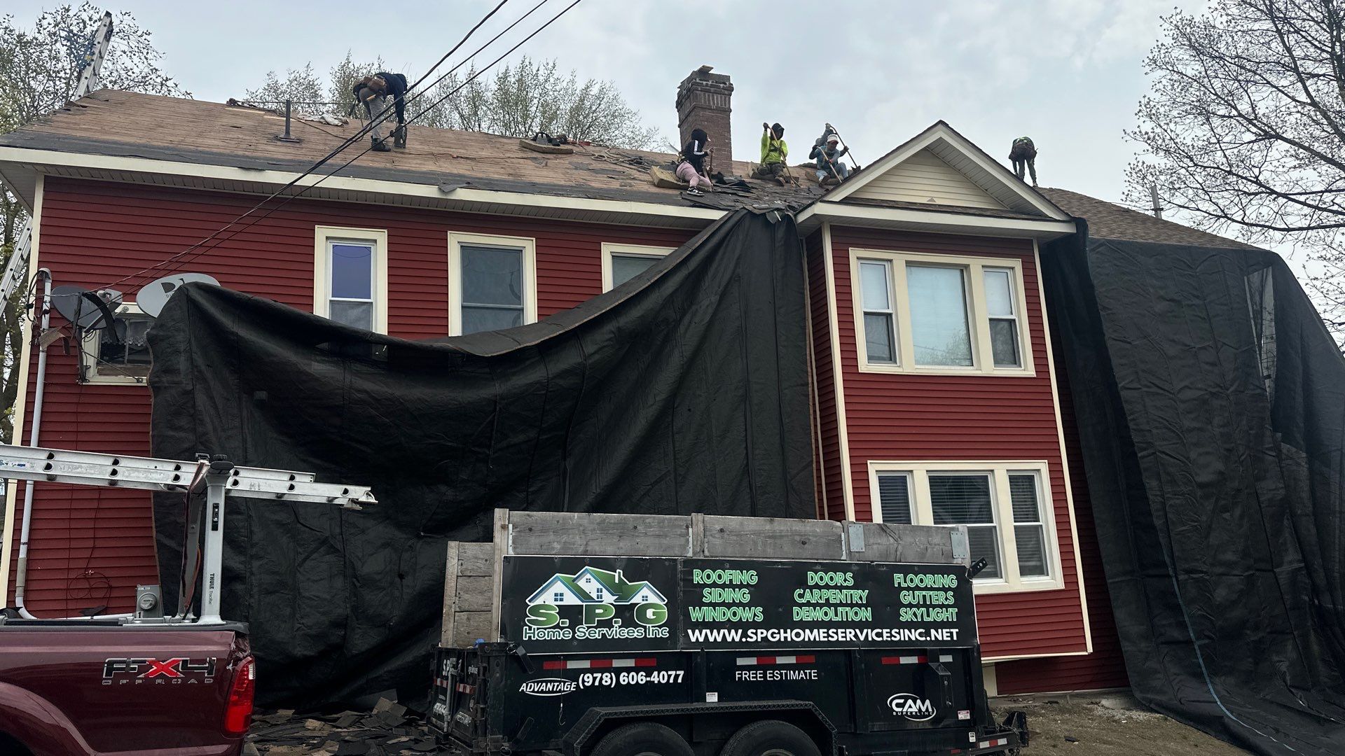 Project in Worcester by SPG home services inc