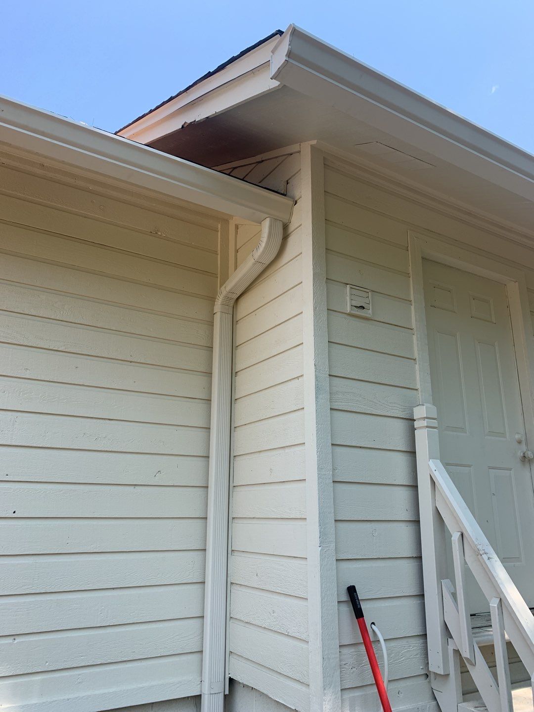 Heavy-Duty Commercial Downspouts in Panama City Beach FL by Gutter Professors