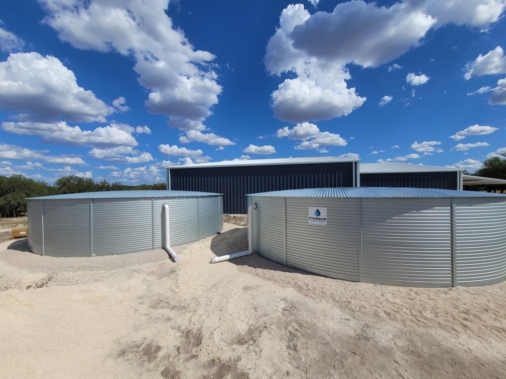 Sometimes 2 is better than 1! by Hill Country Rain Water