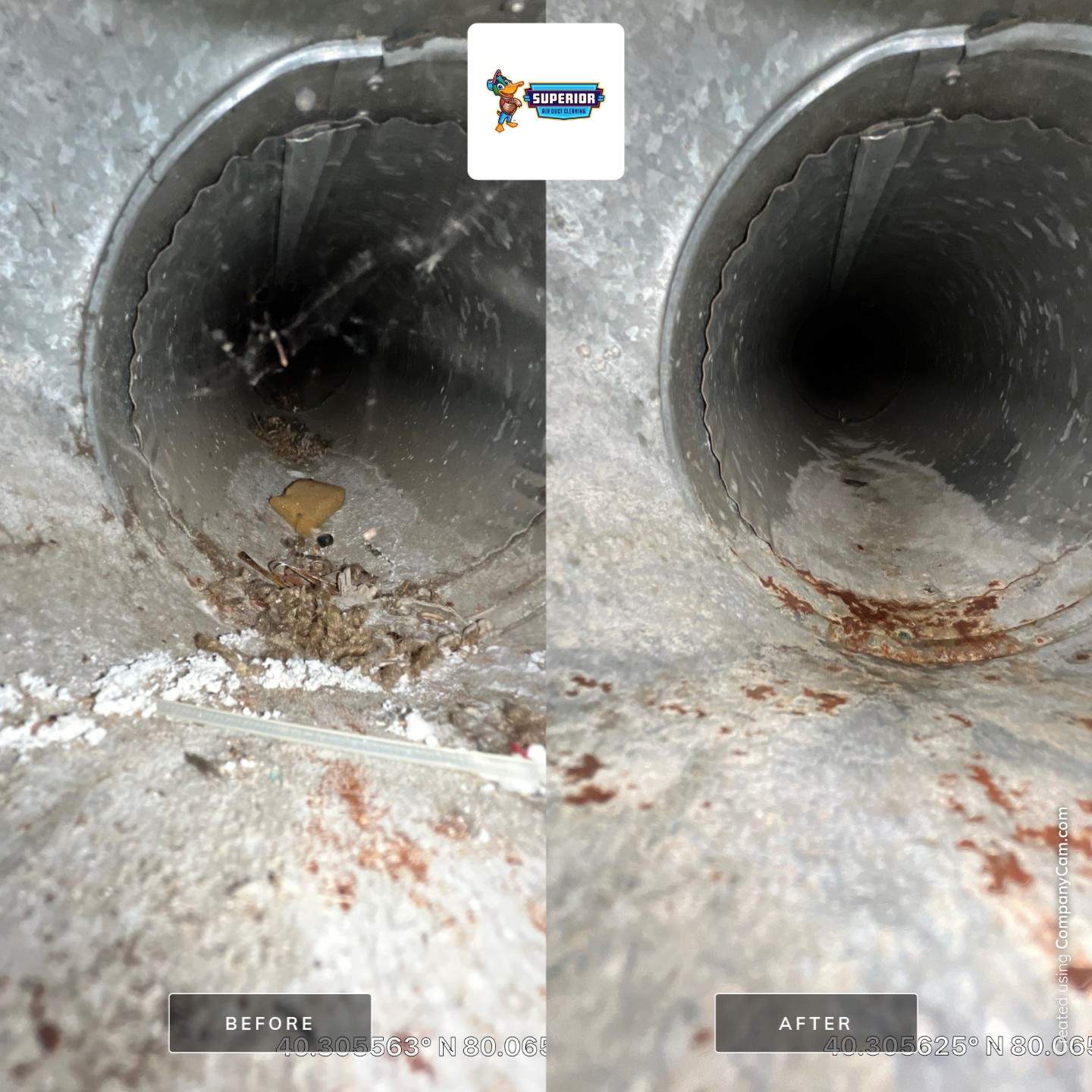 Air Duct & Dryer Vent Cleaning With a Vacuum Truck in Bethel Park, PA by Superior Air Duct Cleaning