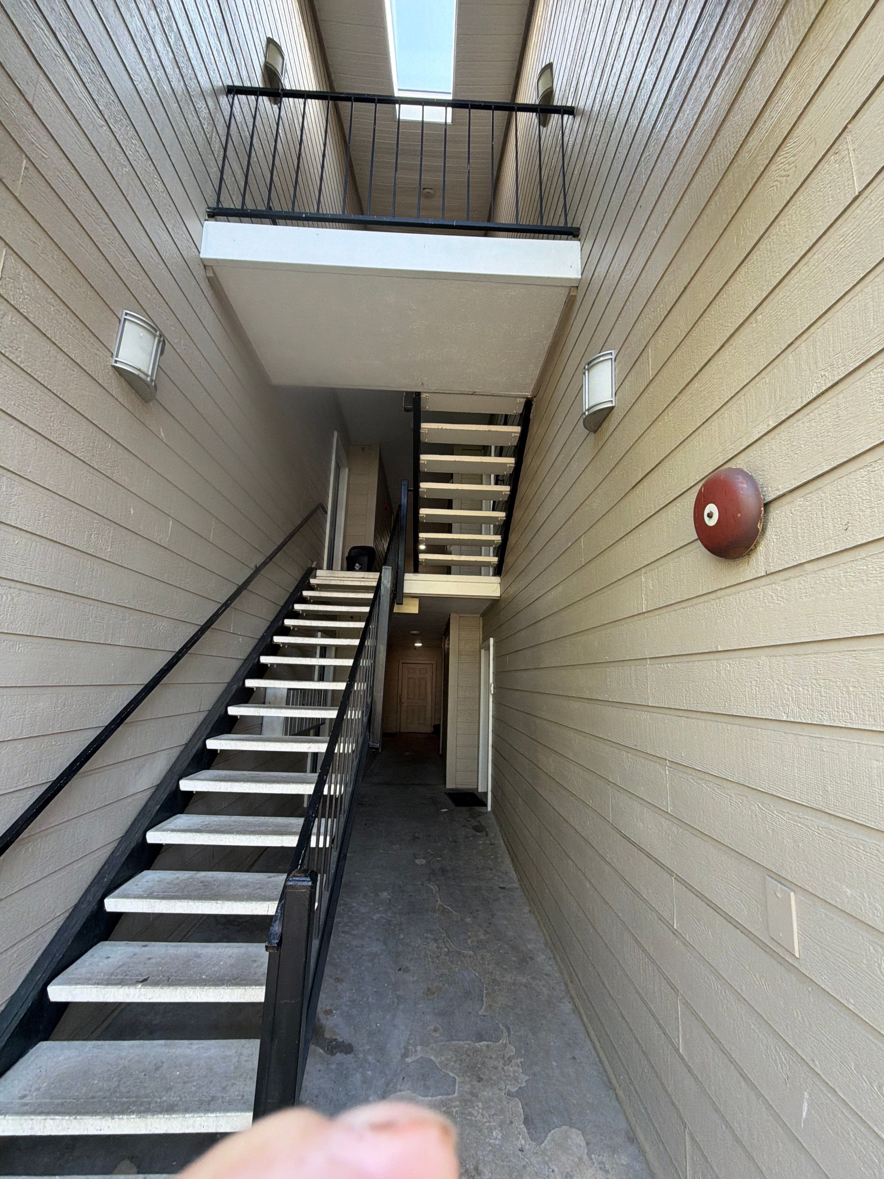 Multi-Family Building and Breezeway Washing in Elkridge, Maryland by Baltimore Pressure Washers Inc.