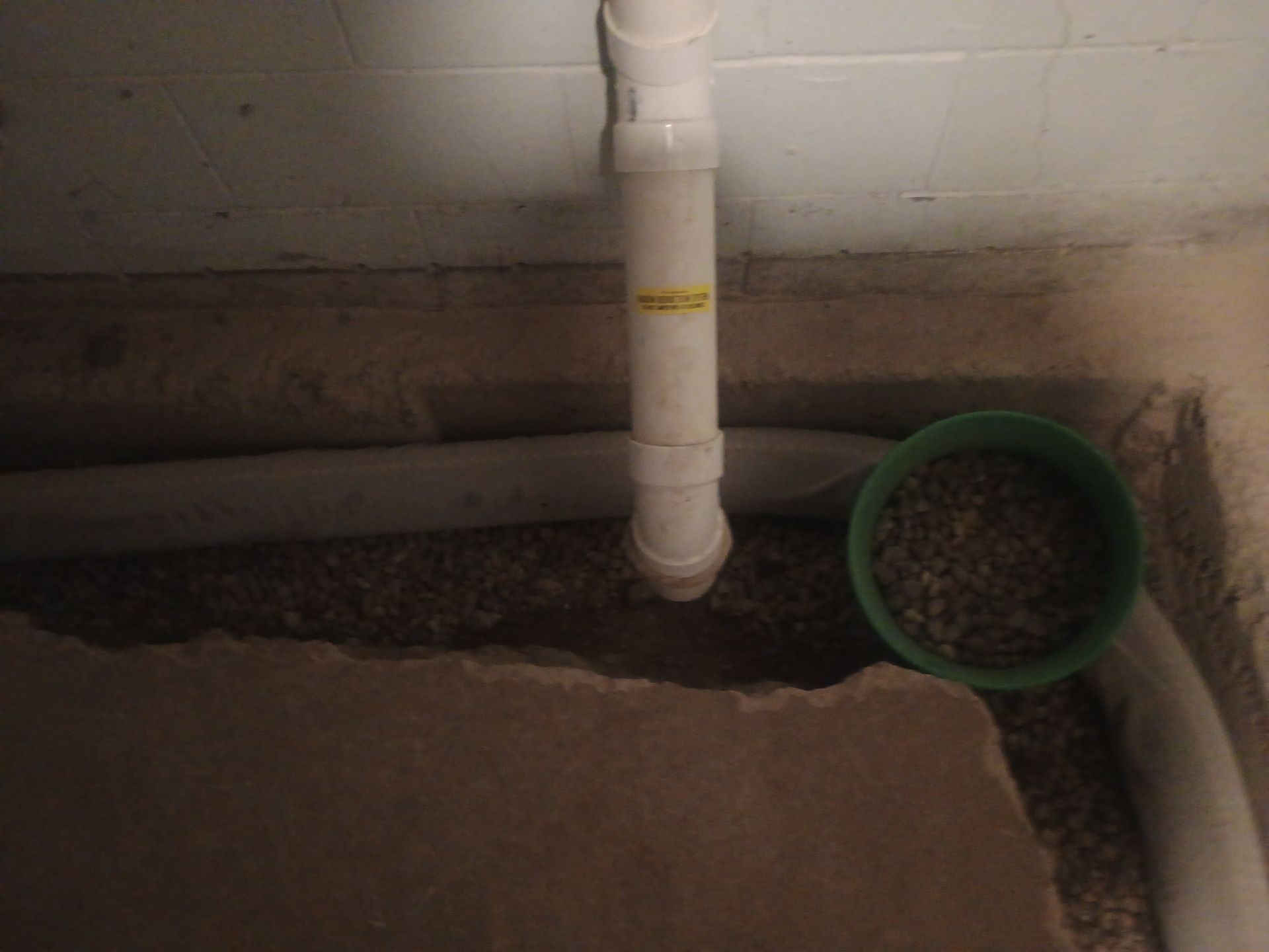 Interior Drain Tile Installation in South Minneapolis by Waterproofing Northeast