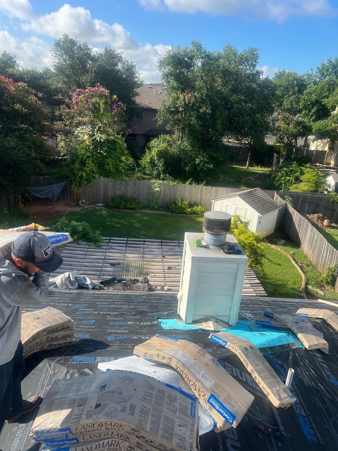 Project in Round Rock by Rhino Roofing and General Contracting, LLC