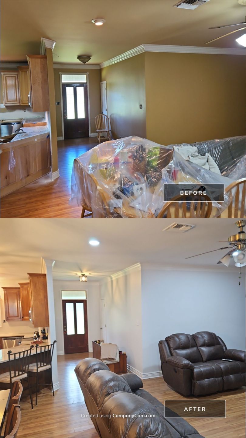 Kitchen and Living Room Remodel  by Freshcoat