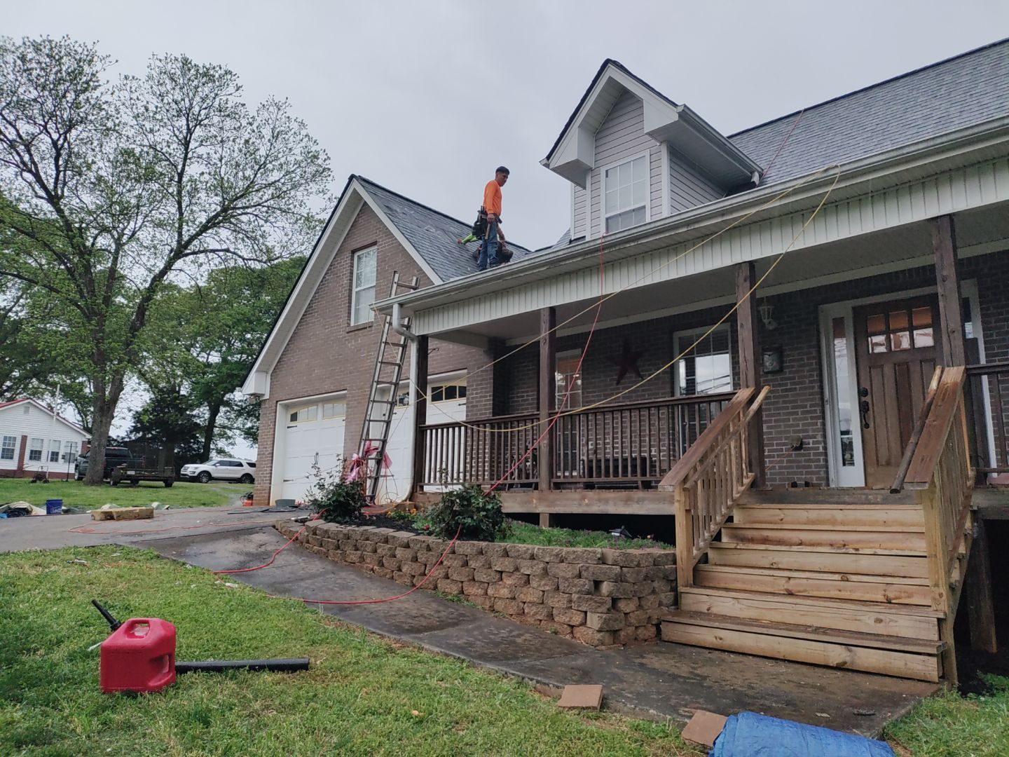 Residential Roofing Installation using Owens Corning by Inspector Roofing and Restoration