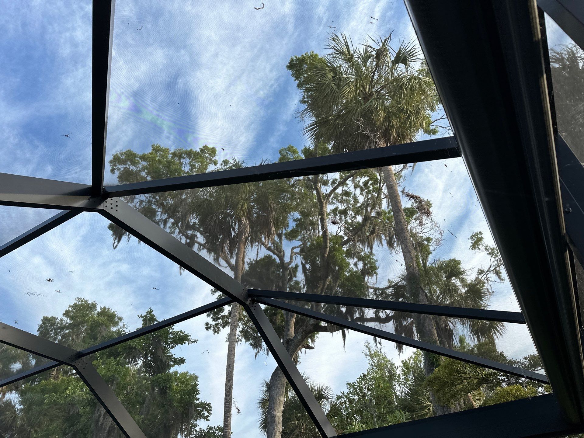 Screen Enclosure & Paver Pool Deck Cleaning in Trevesta Community, Palmetto, FL | Sunshine AquaWash by Sunshine AquaWash