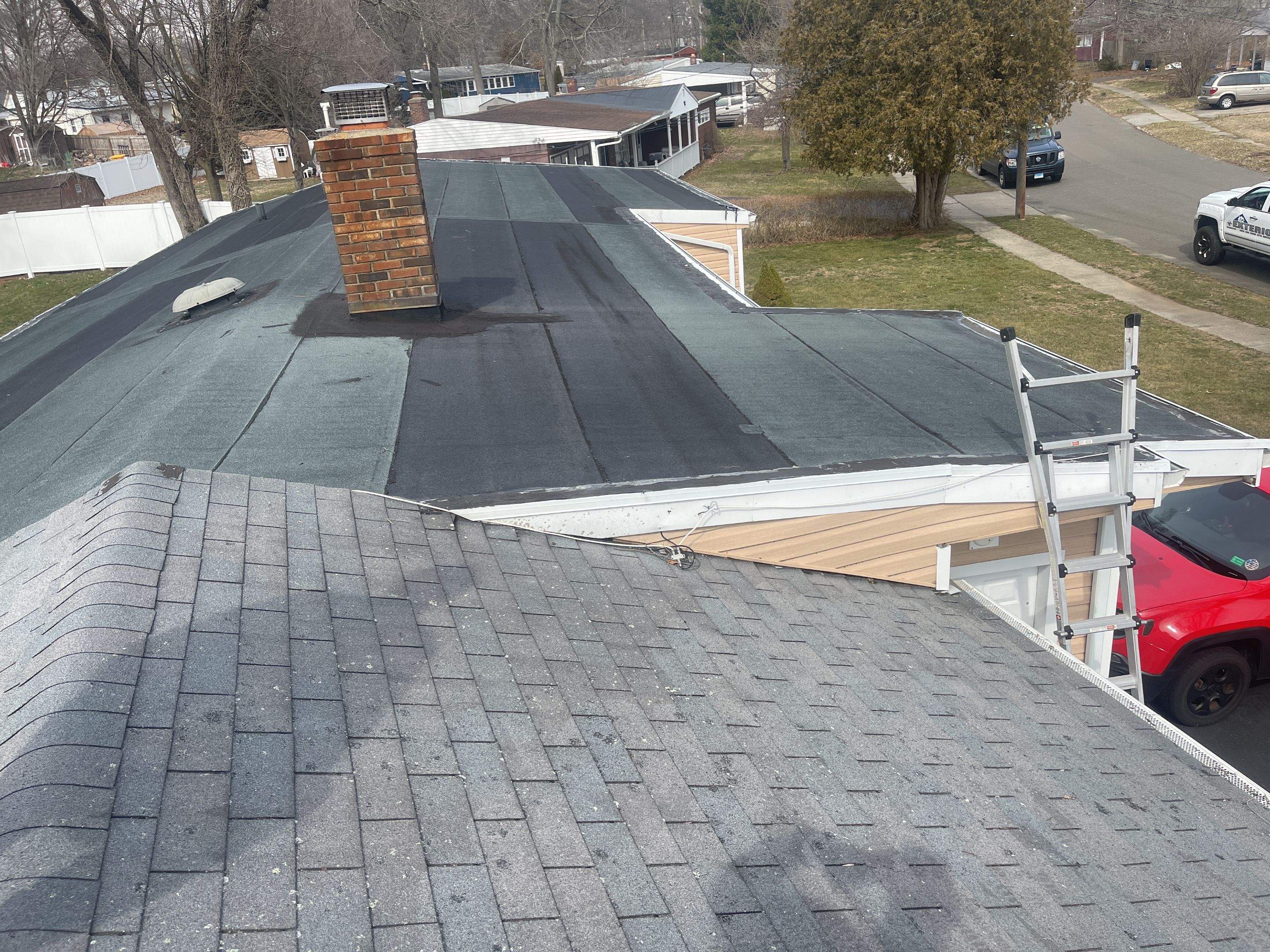 Residential Roofing Installation using Owens Corning TruDefinition Peppercorn  by A Plus Exterior